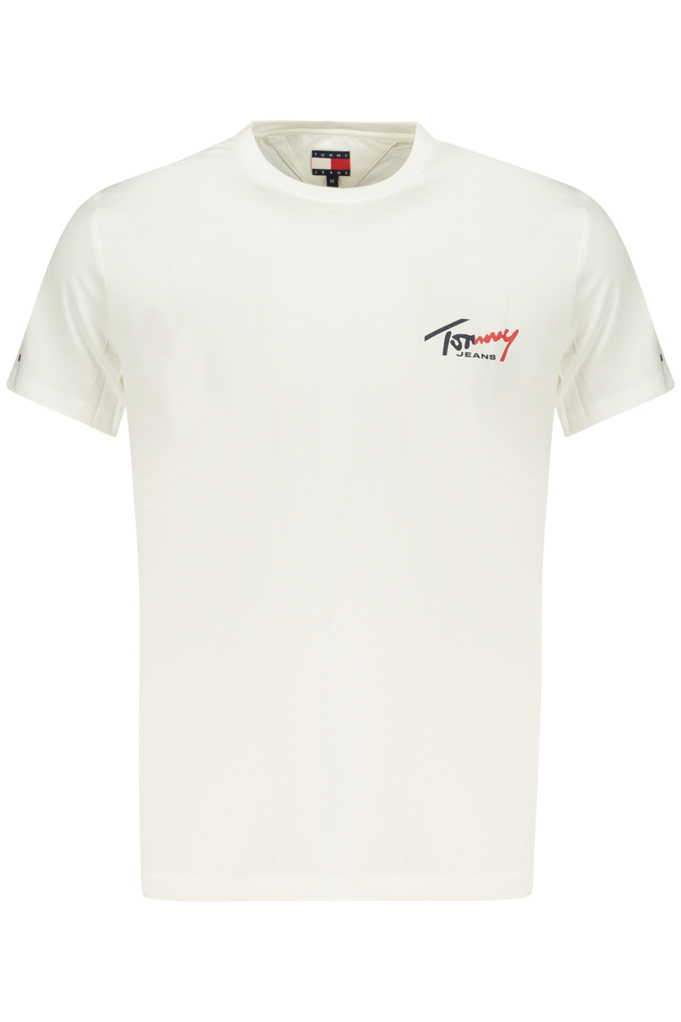 TOMMY HILFIGER T-SHIRT MANICHE CORTE UOMO - Bianco