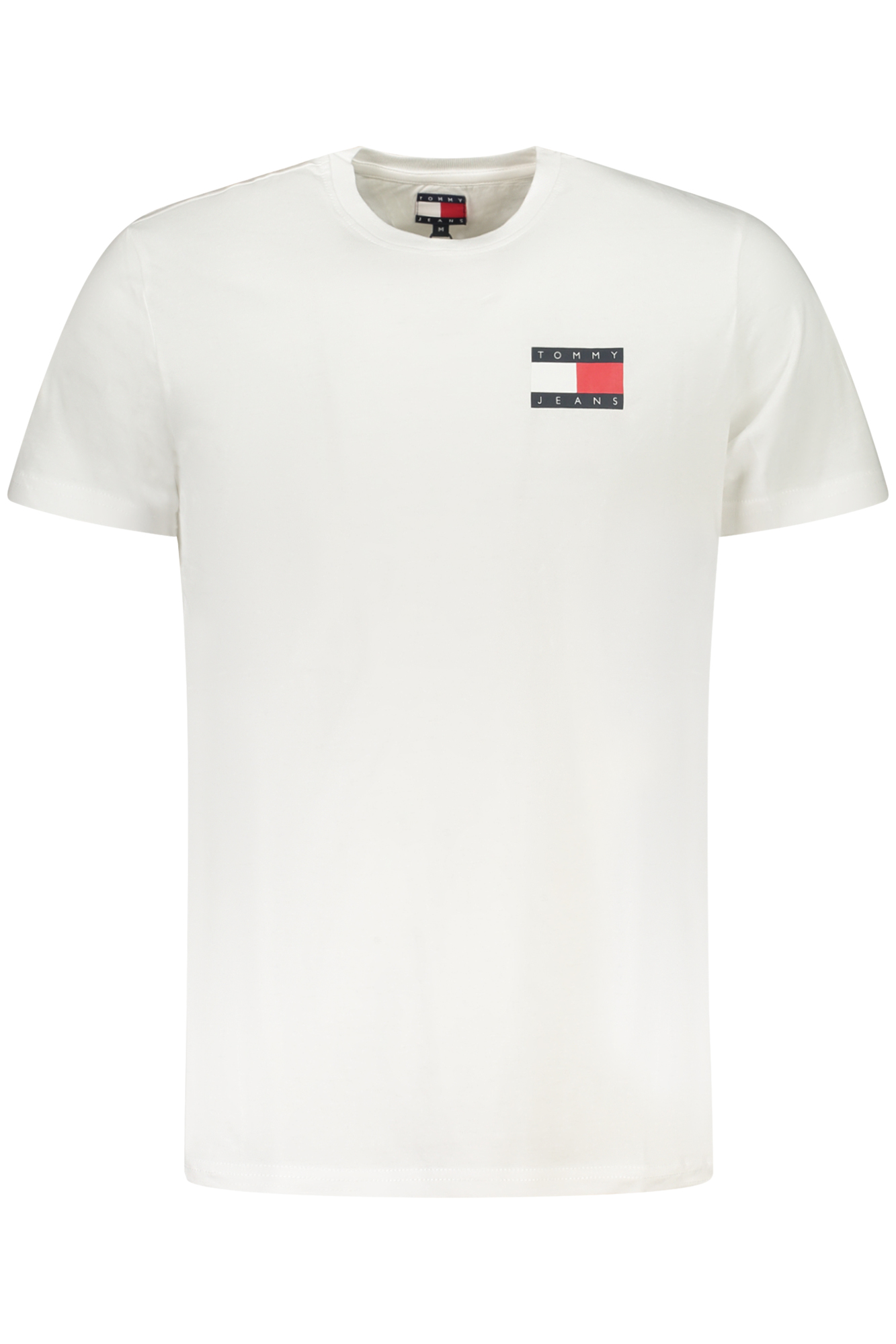 TOMMY HILFIGER T-SHIRT MANICHE CORTE UOMO - Bianco