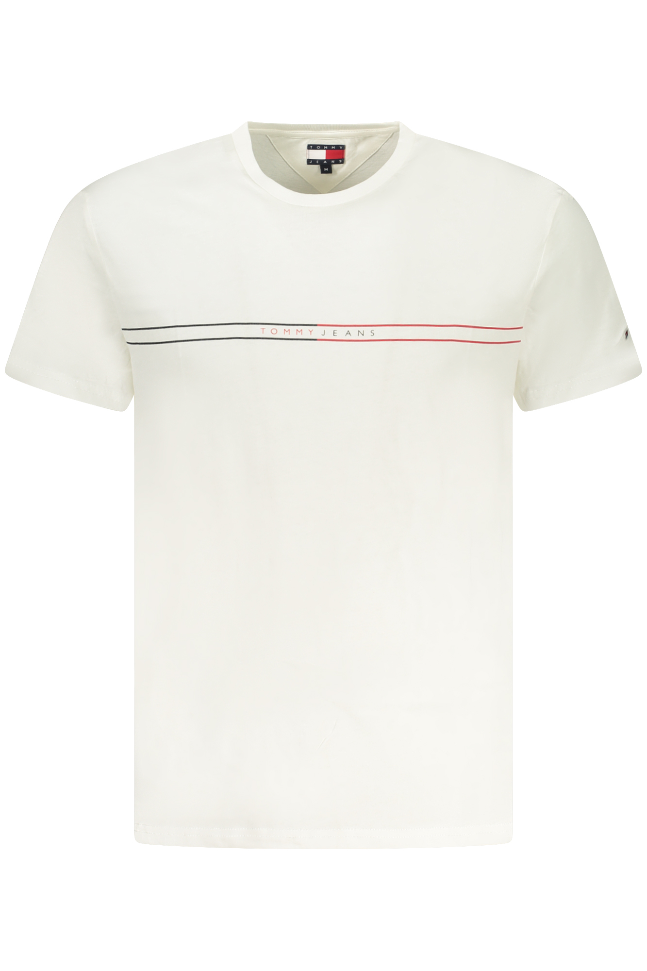 TOMMY HILFIGER T-SHIRT MANICHE CORTE UOMO - Bianco