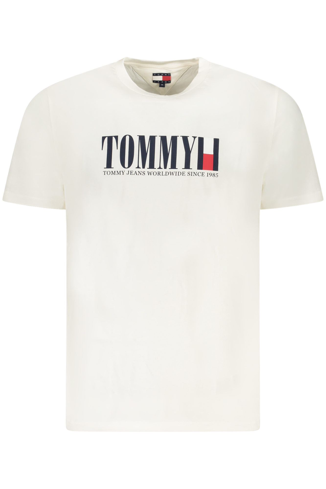 TOMMY HILFIGER T-SHIRT MANICHE CORTE UOMO - Bianco