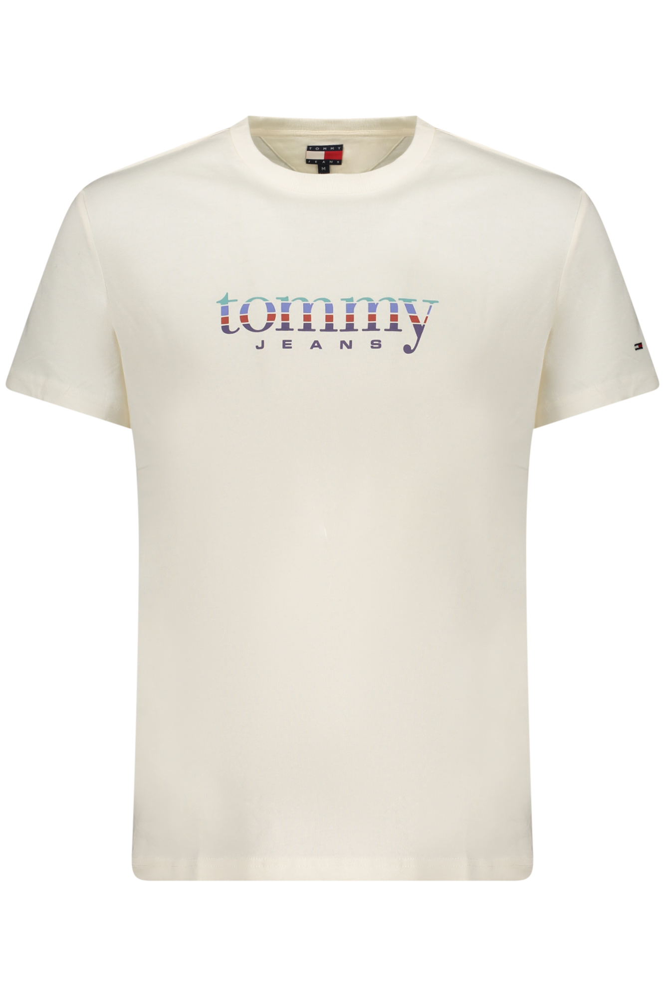 TOMMY HILFIGER T-SHIRT MANICHE CORTE UOMO - Bianco