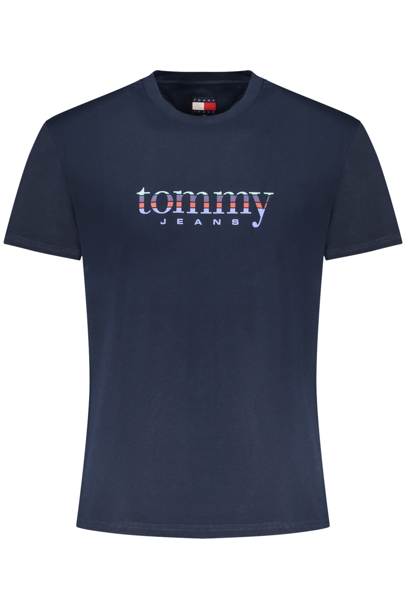 TOMMY HILFIGER T-SHIRT MANICHE CORTE UOMO - Blu