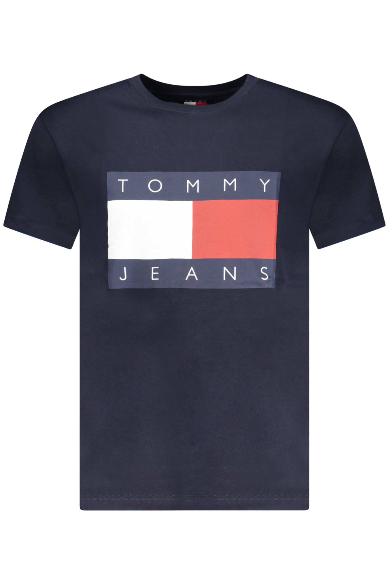 TOMMY HILFIGER T-SHIRT MANICHE CORTE UOMO - Blu