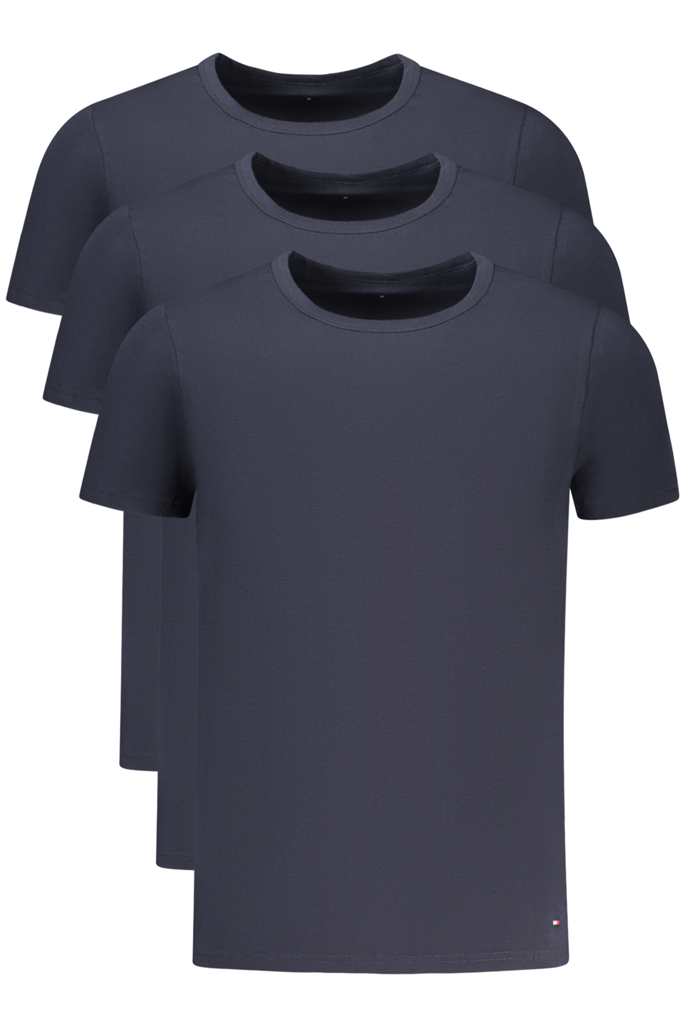 TOMMY HILFIGER T-SHIRT MANICHE CORTE UOMO - Blu