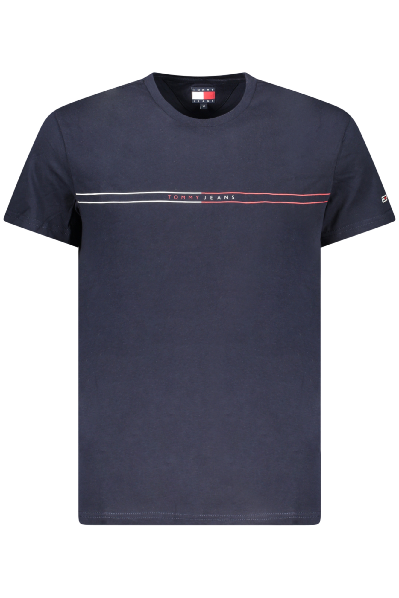 TOMMY HILFIGER T-SHIRT MANICHE CORTE UOMO - Blu