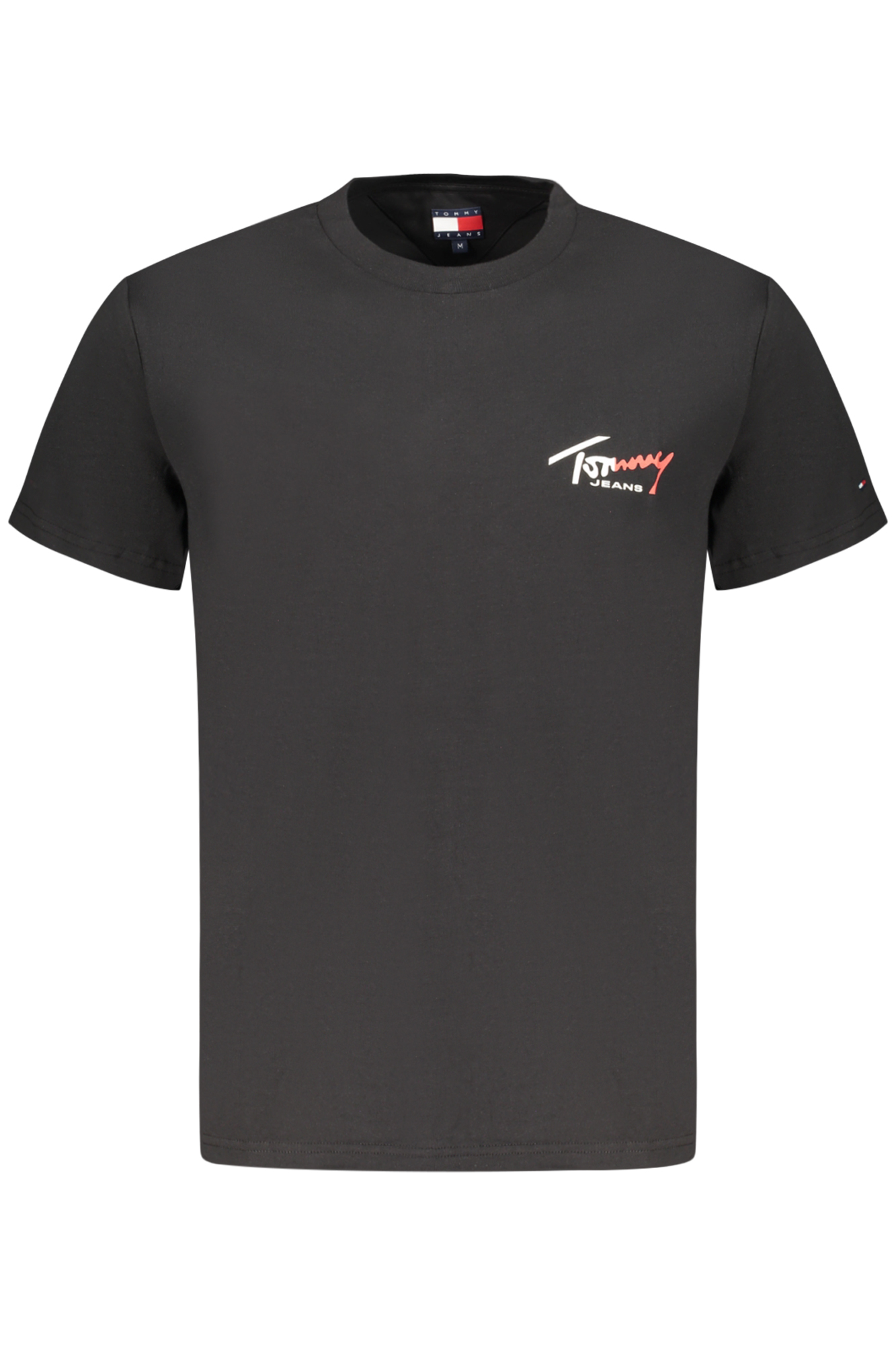 TOMMY HILFIGER T-SHIRT MANICHE CORTE UOMO - Nero