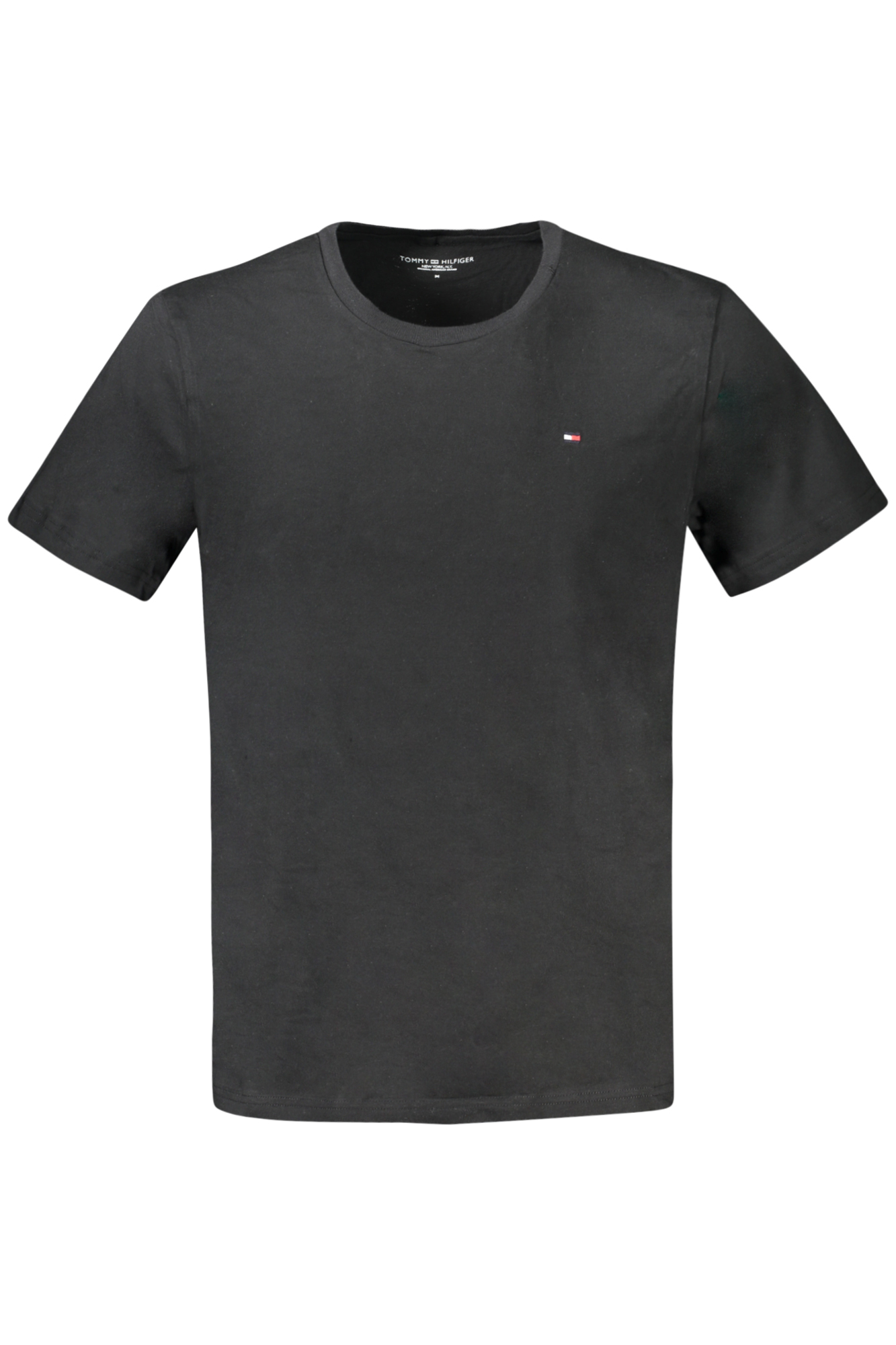 TOMMY HILFIGER T-SHIRT MANICHE CORTE UOMO - Nero