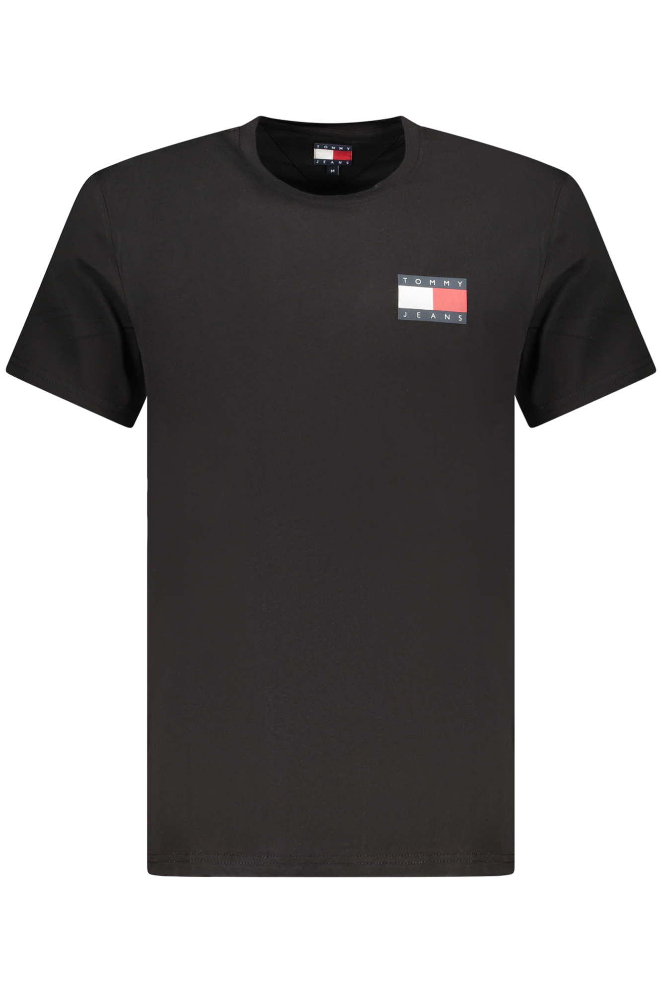 TOMMY HILFIGER T-SHIRT MANICHE CORTE UOMO - Nero