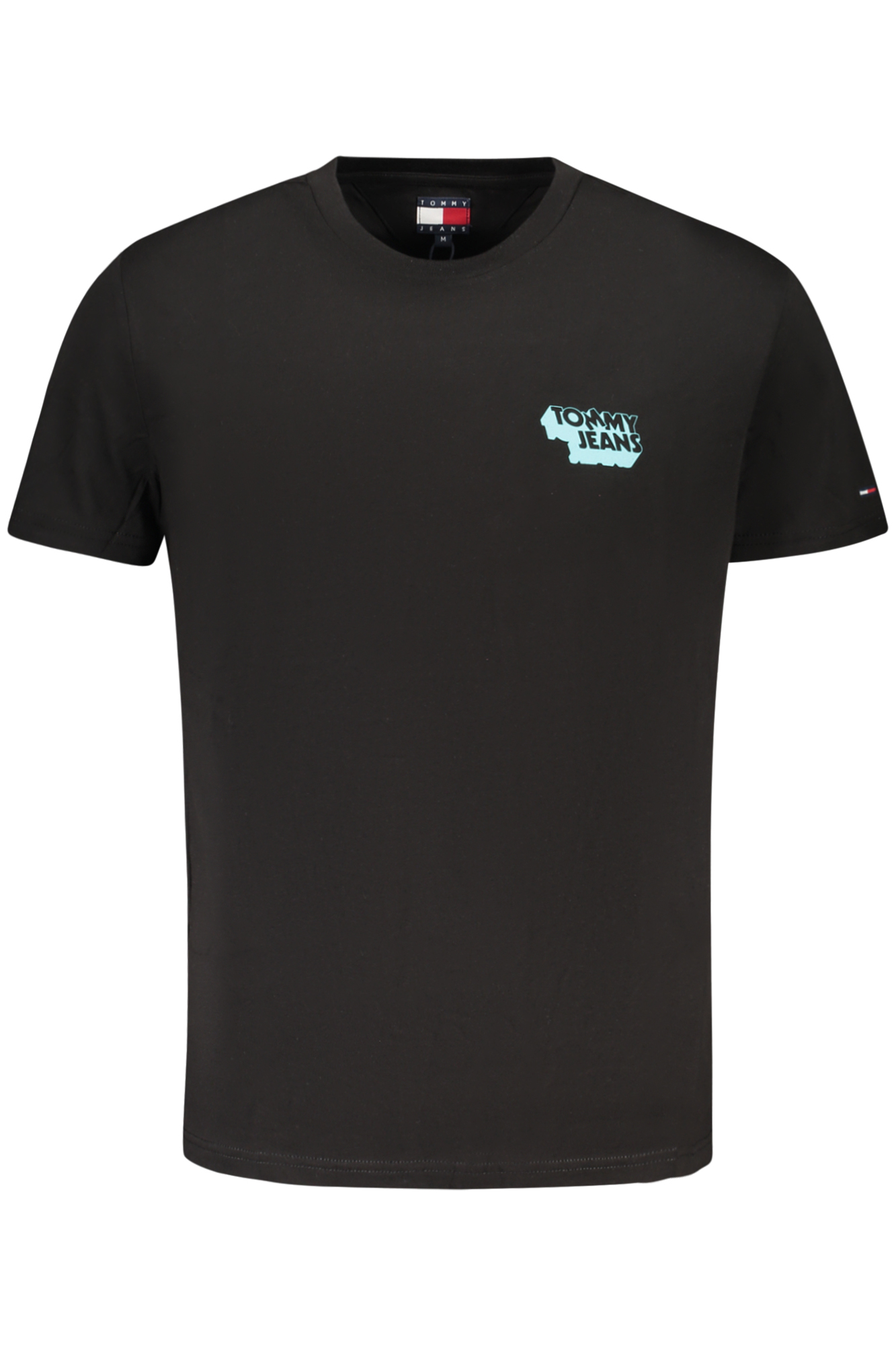 TOMMY HILFIGER T-SHIRT MANICHE CORTE UOMO - Nero