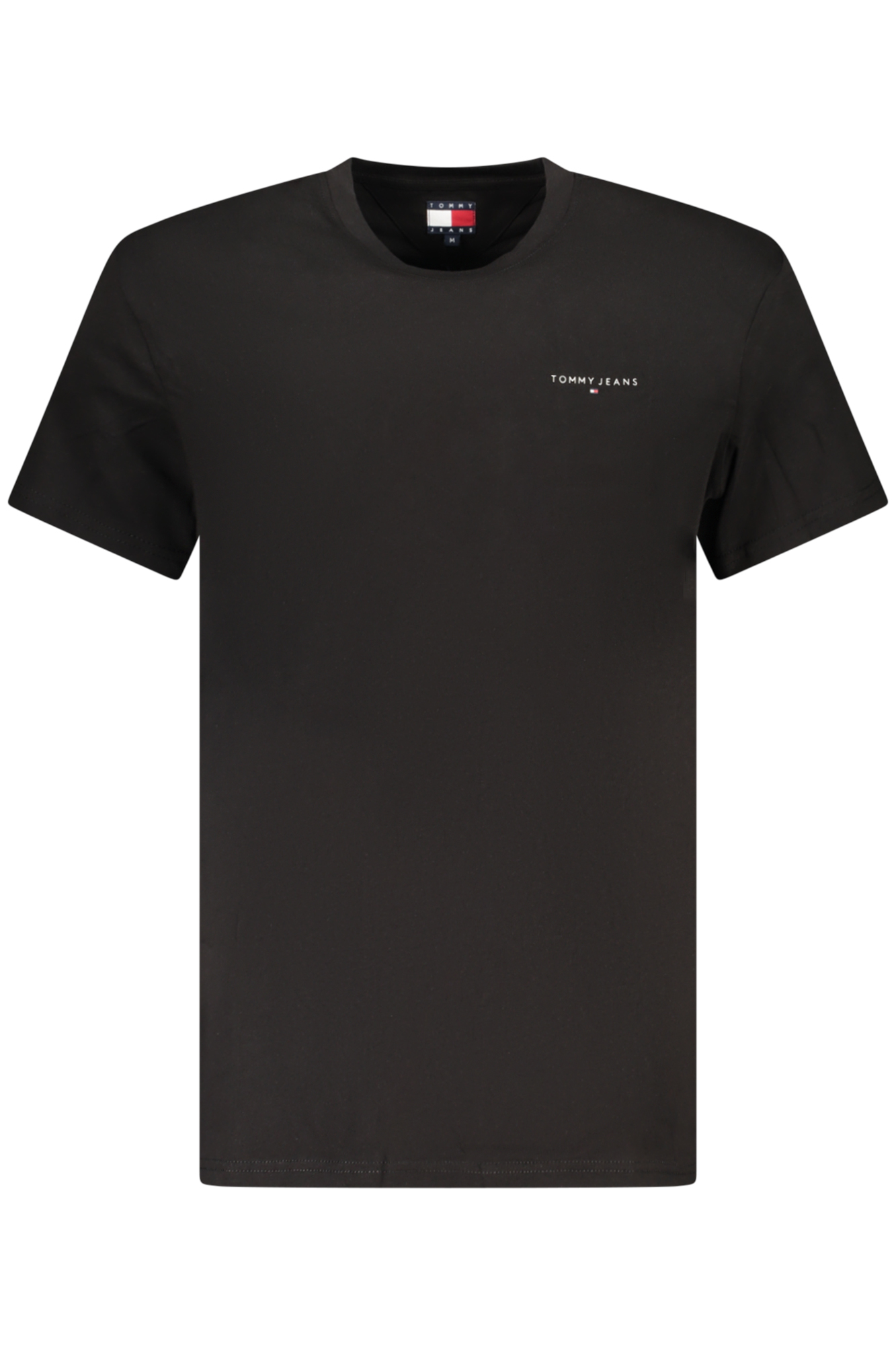 TOMMY HILFIGER T-SHIRT MANICHE CORTE UOMO - Nero