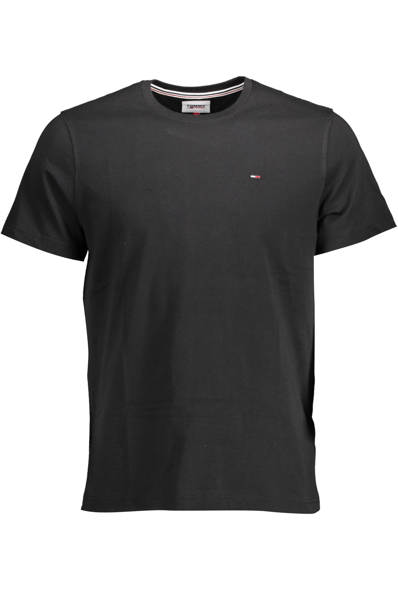 TOMMY HILFIGER T-SHIRT MANICHE CORTE UOMO - Nero
