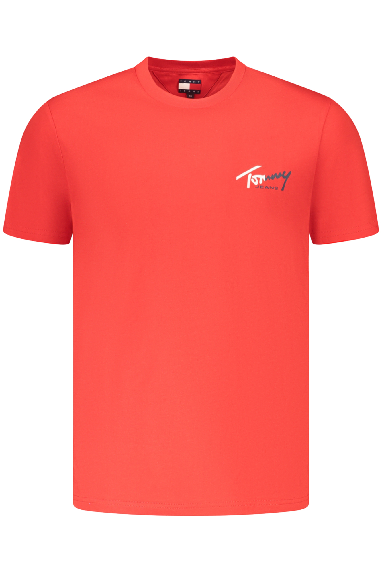 TOMMY HILFIGER T-SHIRT MANICHE CORTE UOMO - Rosso