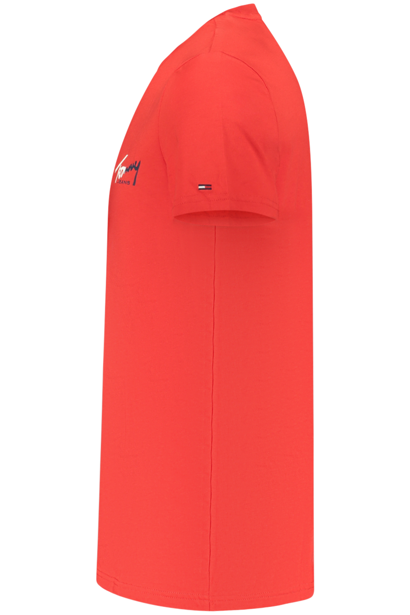 TOMMY HILFIGER T-SHIRT MANICHE CORTE UOMO - Rosso - immagine 3