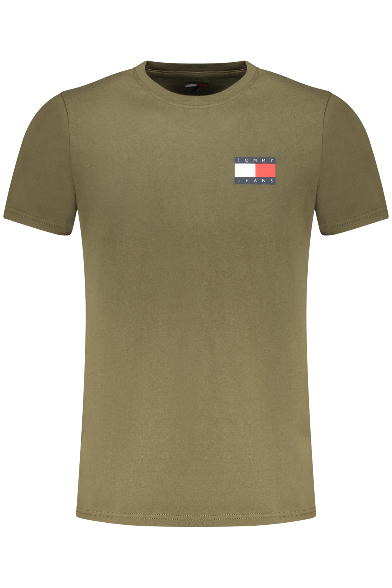 TOMMY HILFIGER T-SHIRT MANICHE CORTE UOMO - Verde