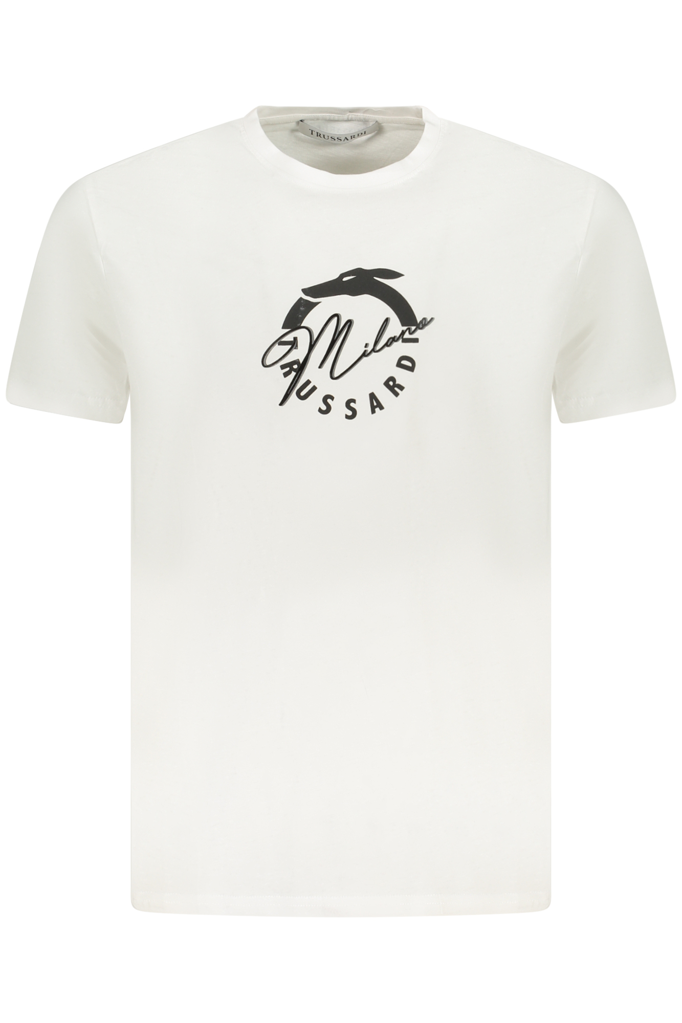 TRUSSARDI T-SHIRT MANICHE CORTE UOMO - Bianco