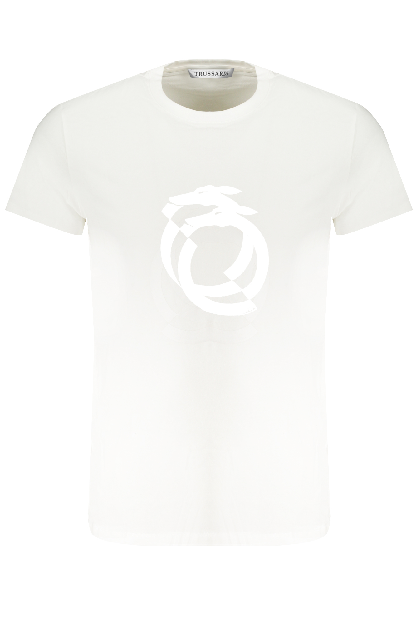 TRUSSARDI T-SHIRT MANICHE CORTE UOMO - Bianco
