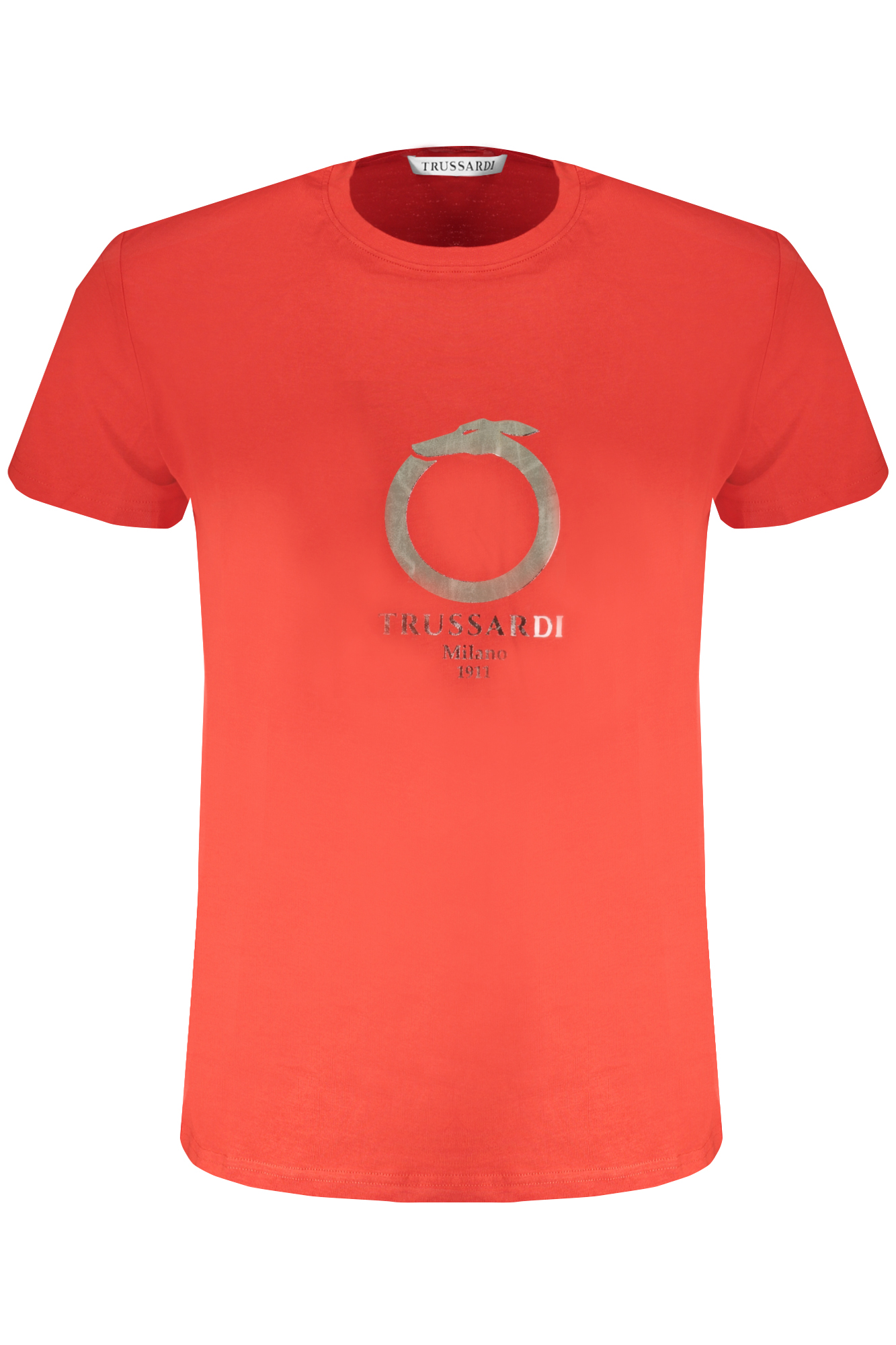 TRUSSARDI T-SHIRT MANICHE CORTE UOMO - Rosso