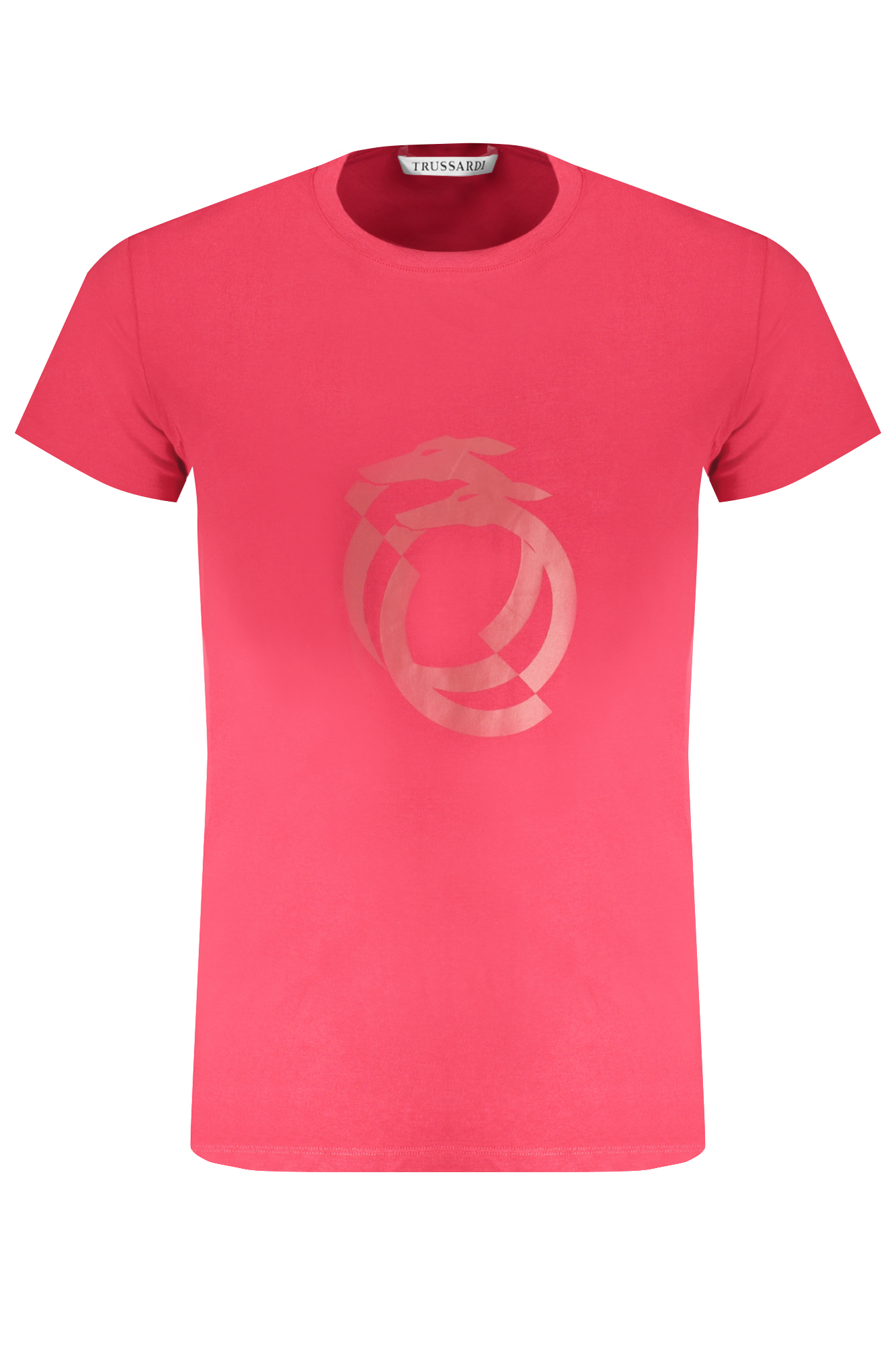 TRUSSARDI T-SHIRT MANICHE CORTE UOMO - Rosso