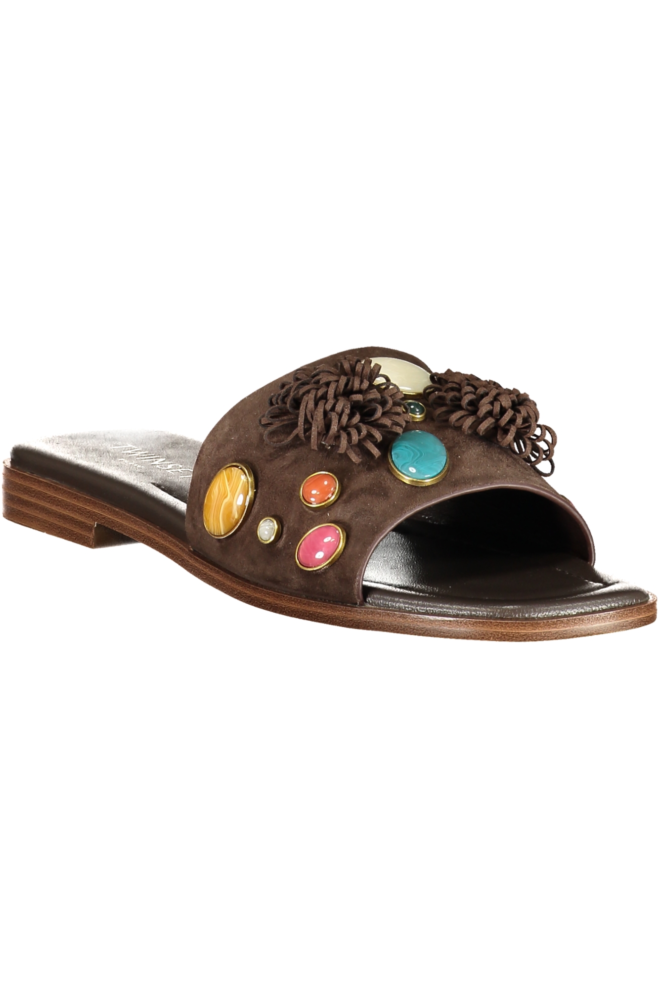 TWINSET CALZATURA CIABATTA DONNA - Marrone - immagine 2