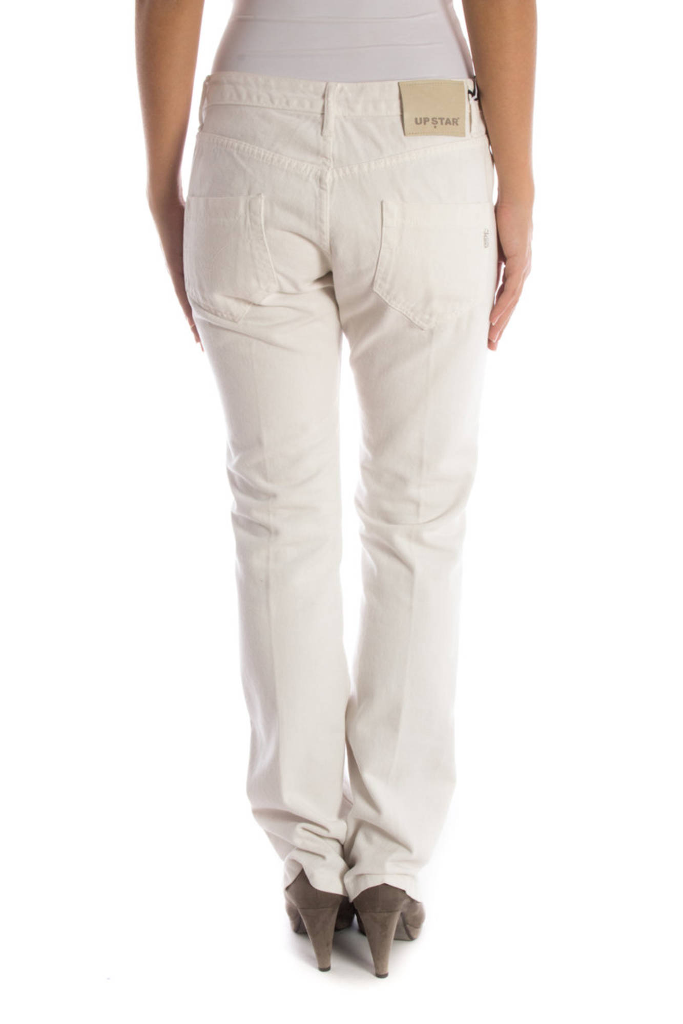UP STAR PANTALONE DONNA - Bianco - immagine 2