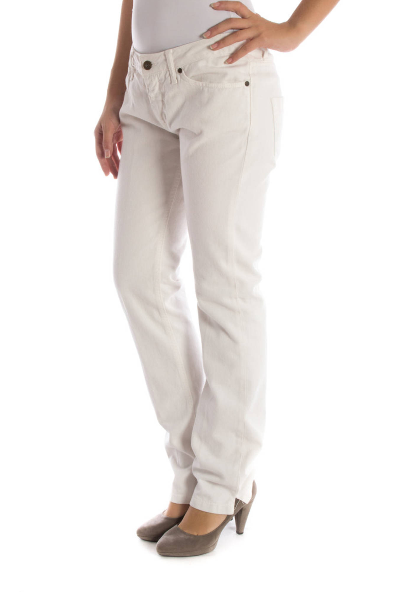 UP STAR PANTALONE DONNA - Bianco - immagine 3