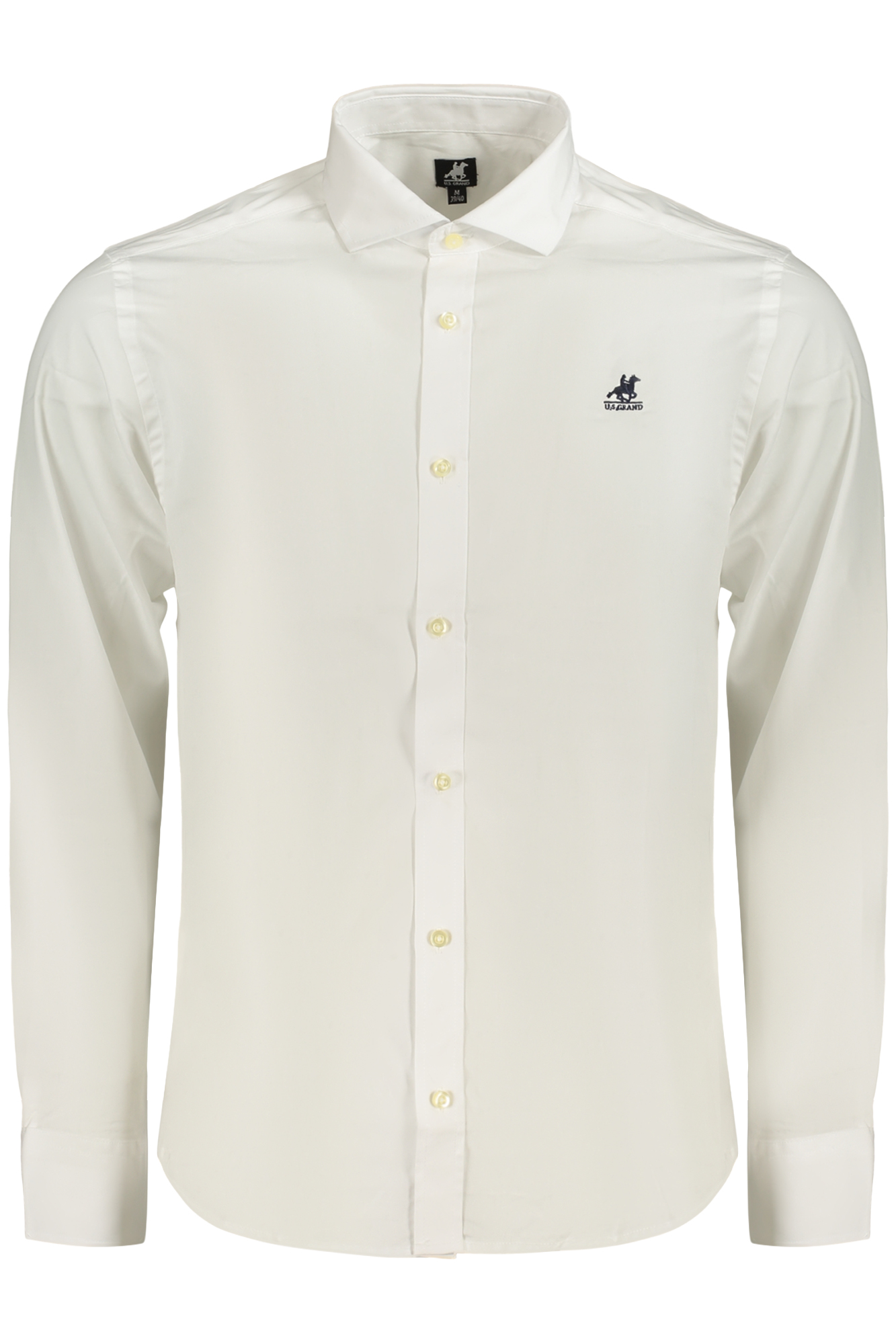U.S. GRAND CAMICIA MANICHE LUNGHE UOMO - Bianco