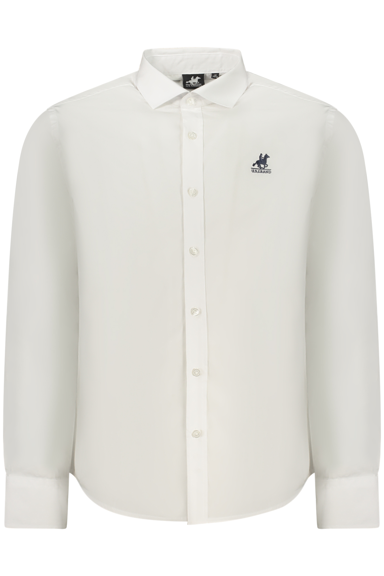 U.S. GRAND CAMICIA MANICHE LUNGHE UOMO - Bianco