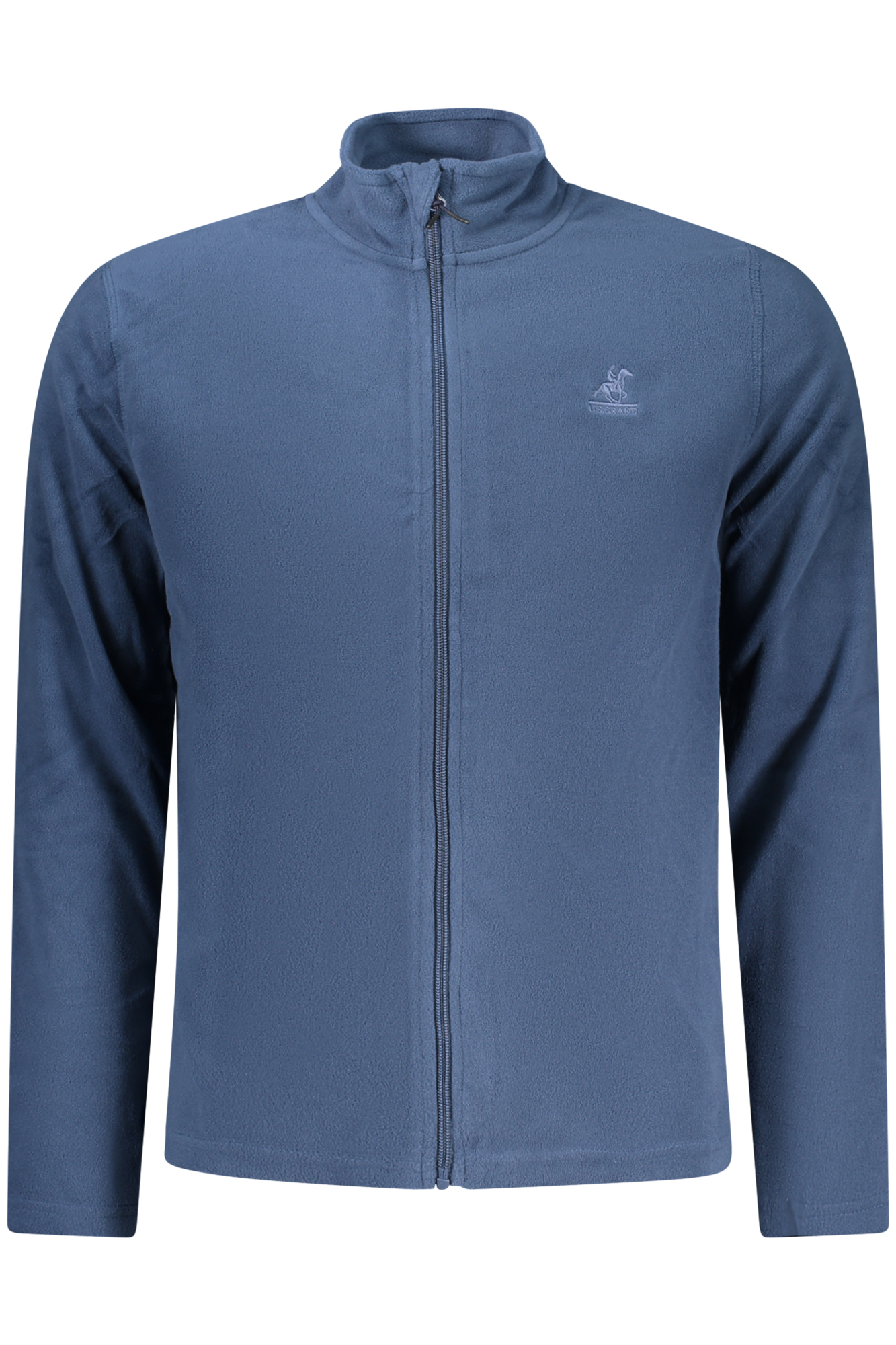 U.S. GRAND FELPA CON ZIP UOMO - Blu
