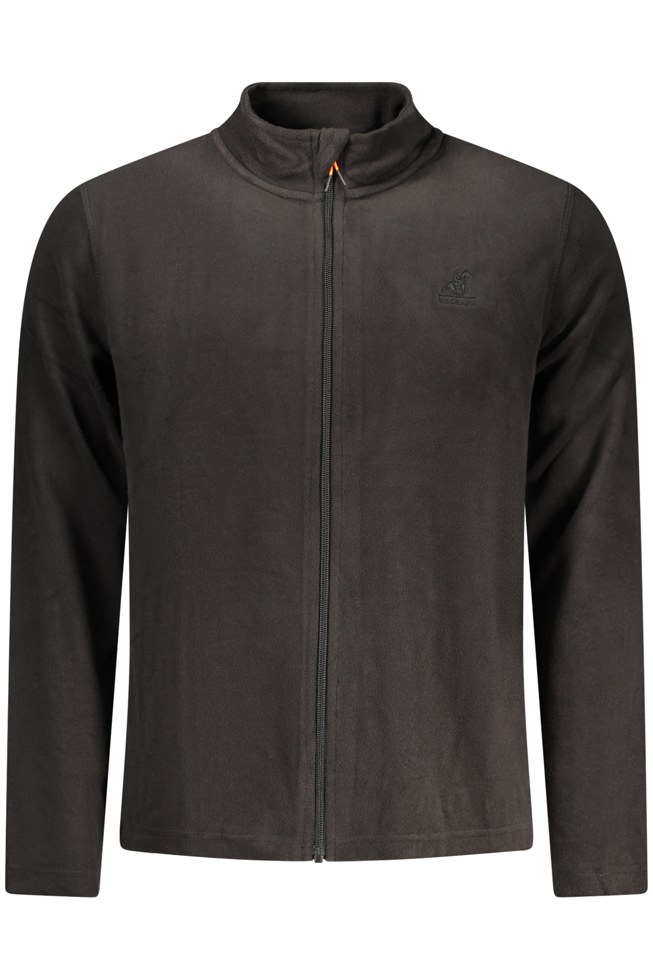 U.S. GRAND FELPA CON ZIP UOMO - Nero