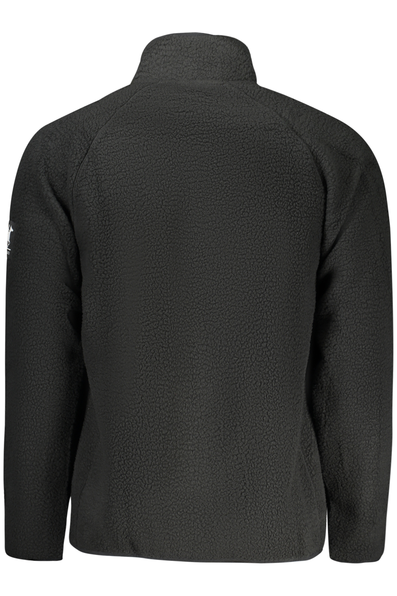 U.S. GRAND FELPA CON ZIP UOMO - Nero - immagine 2