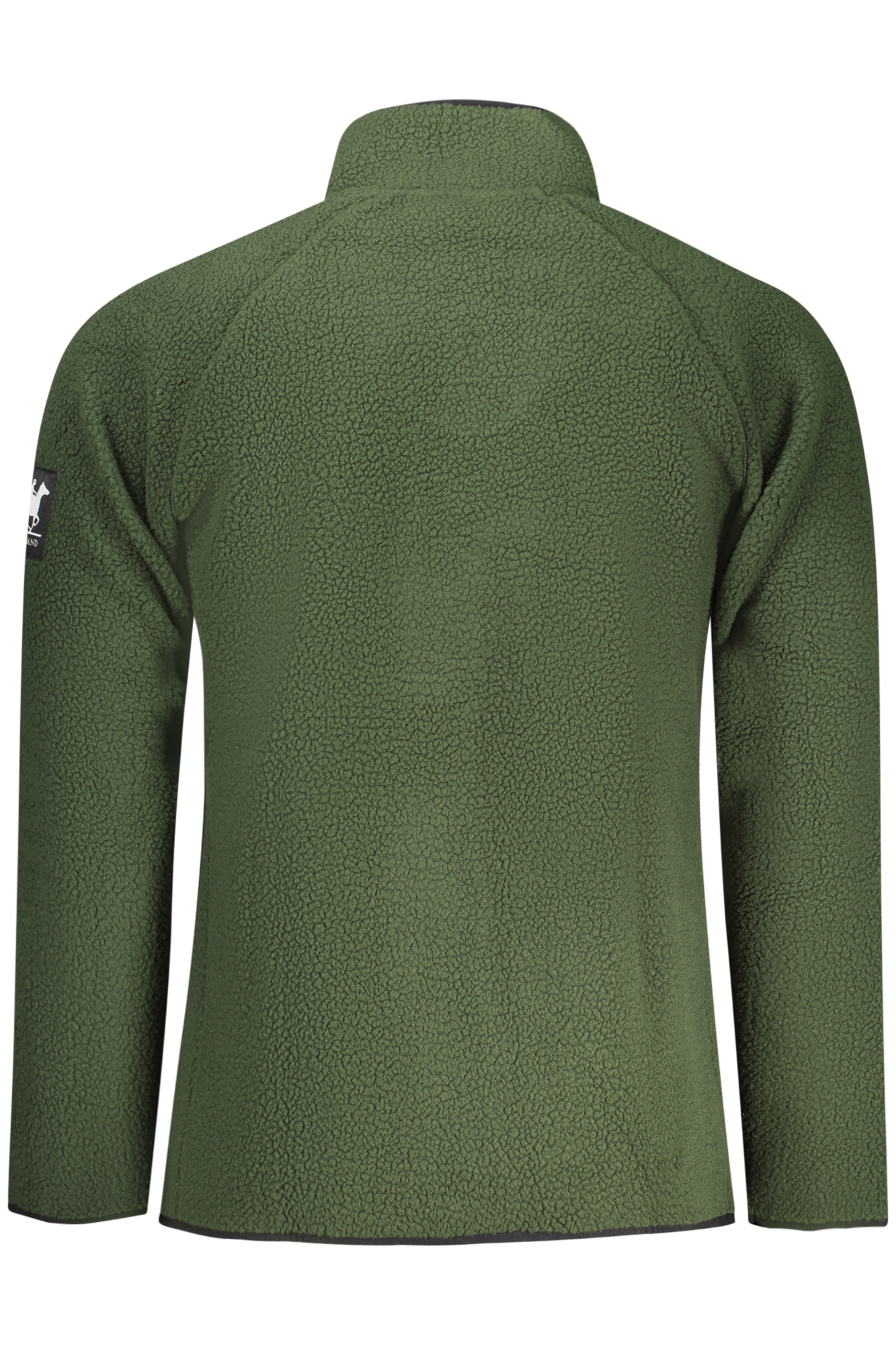 U.S. GRAND FELPA CON ZIP UOMO - Verde - immagine 2