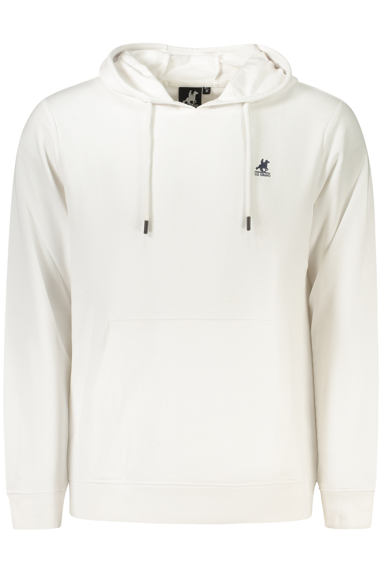U.S. GRAND FELPA SENZA ZIP UOMO - Bianco