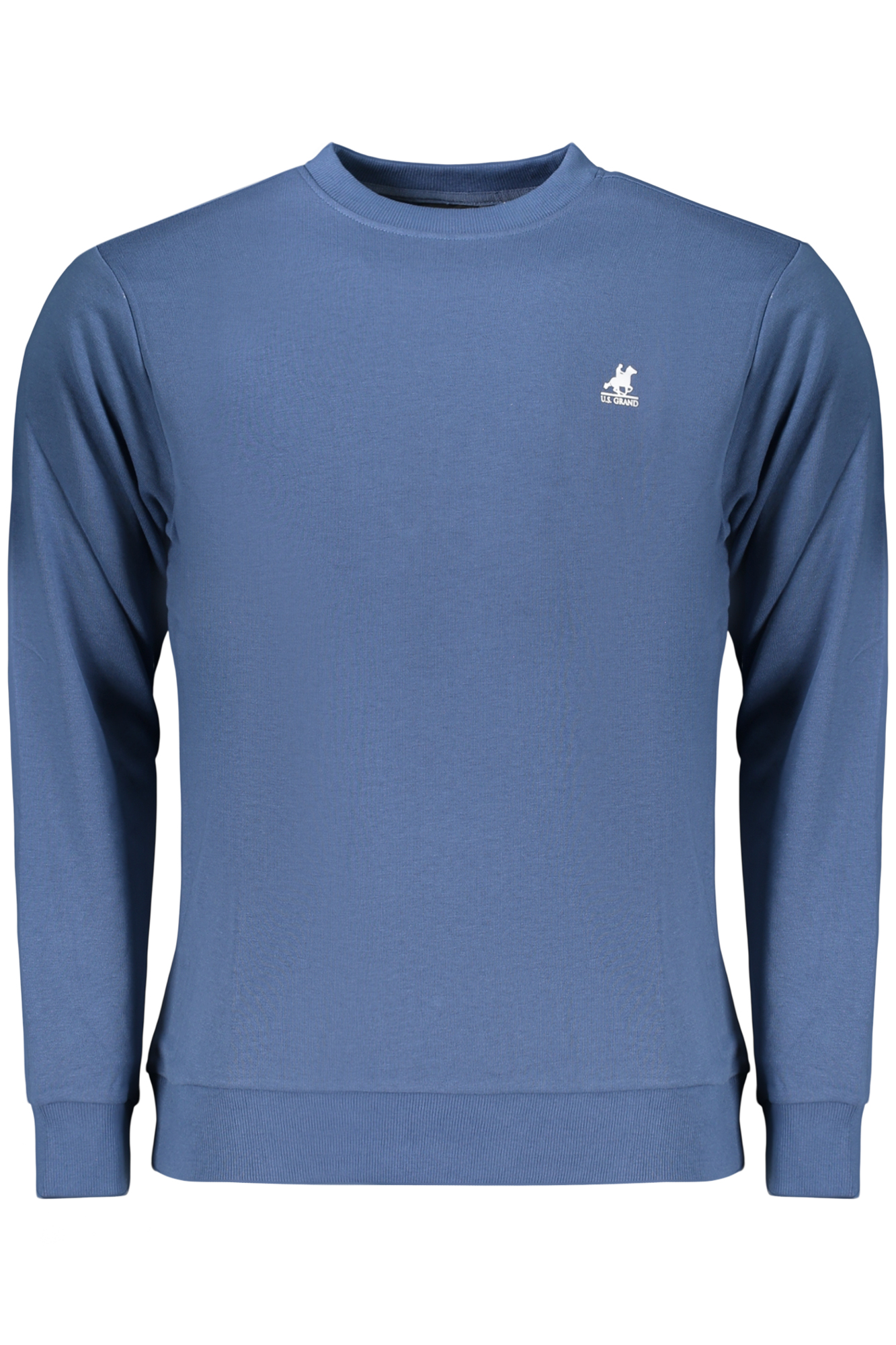U.S. GRAND FELPA SENZA ZIP UOMO - Blu