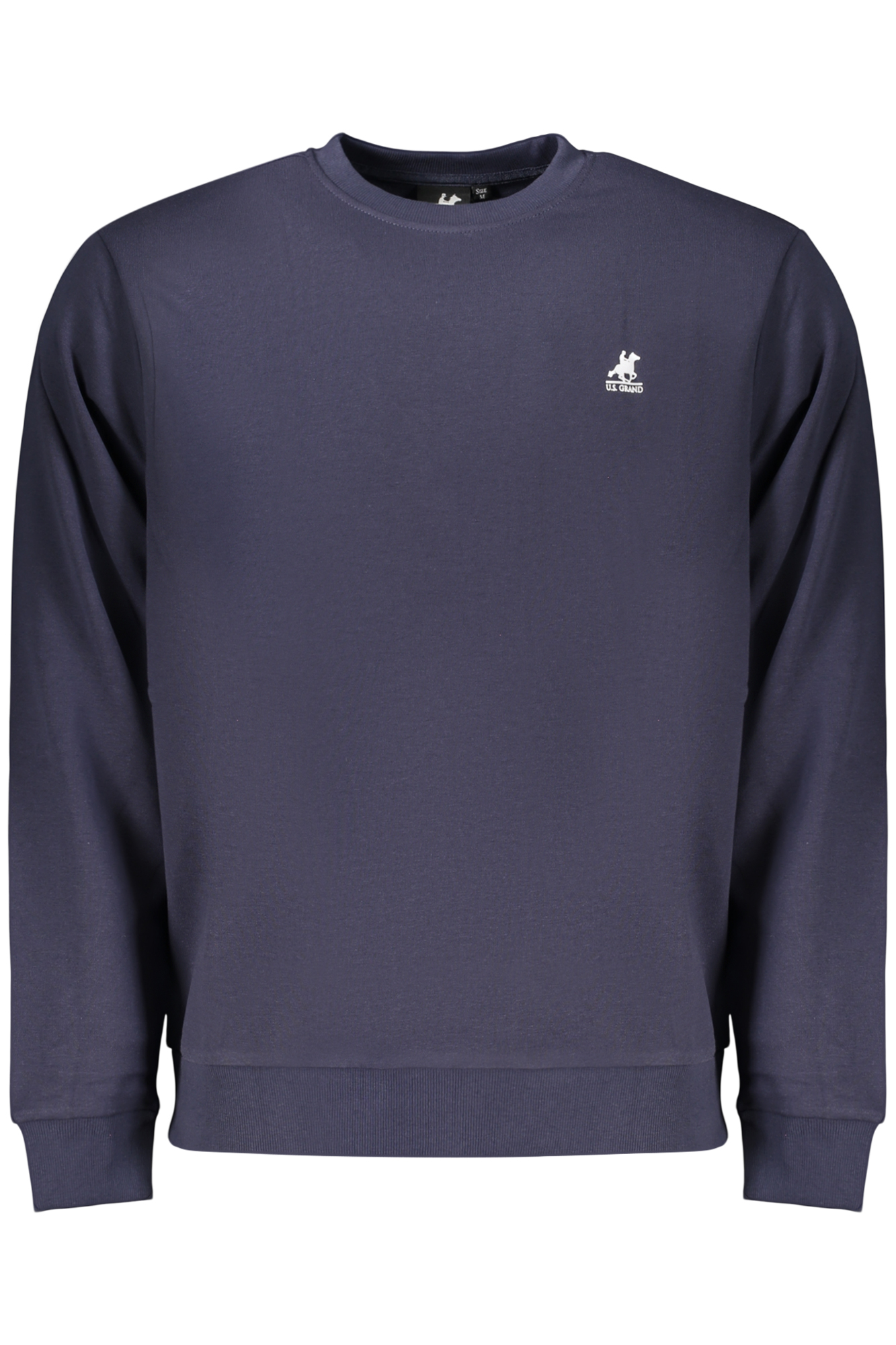 U.S. GRAND FELPA SENZA ZIP UOMO - Blu