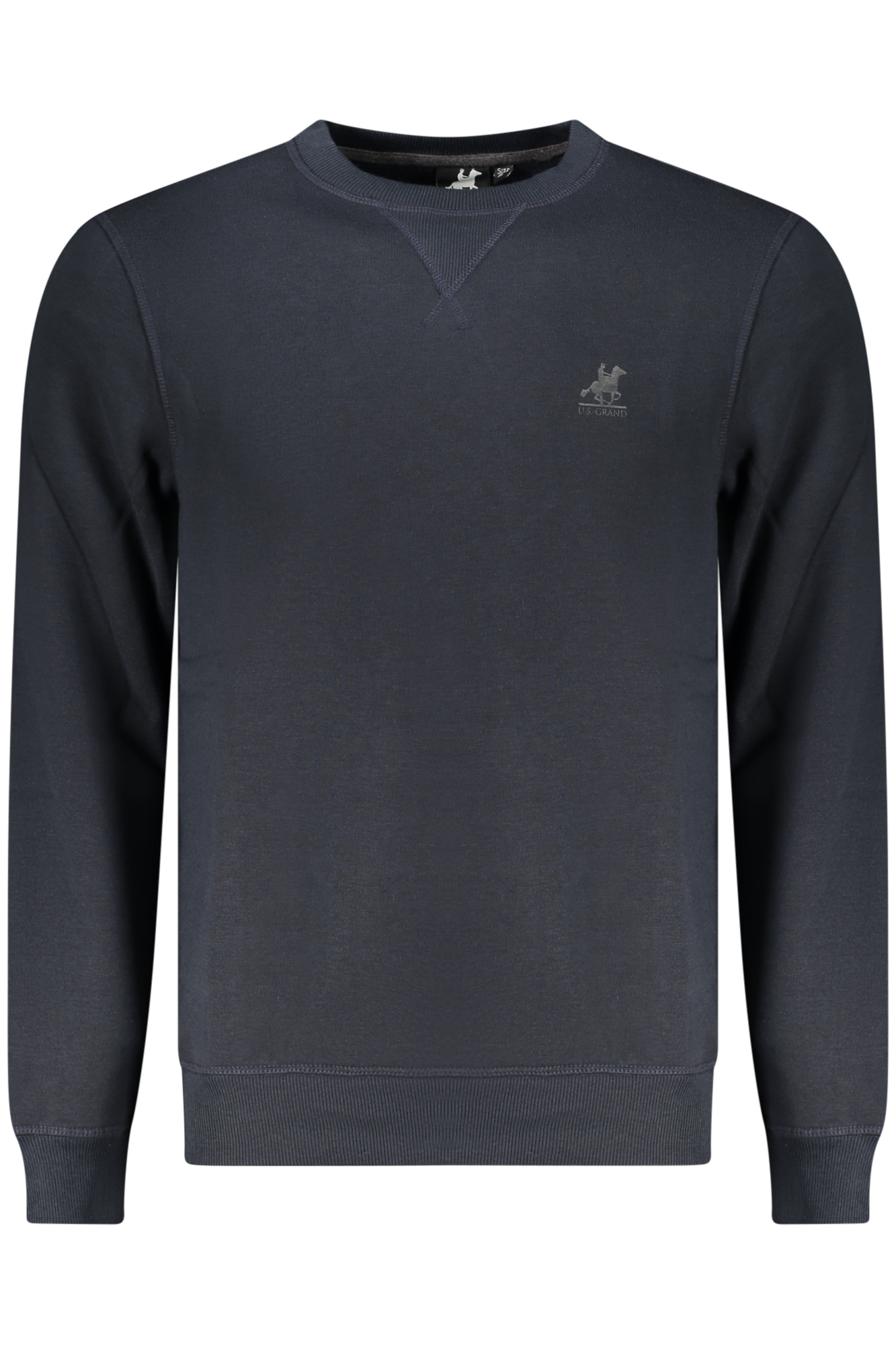 U.S. GRAND FELPA SENZA ZIP UOMO - Blu