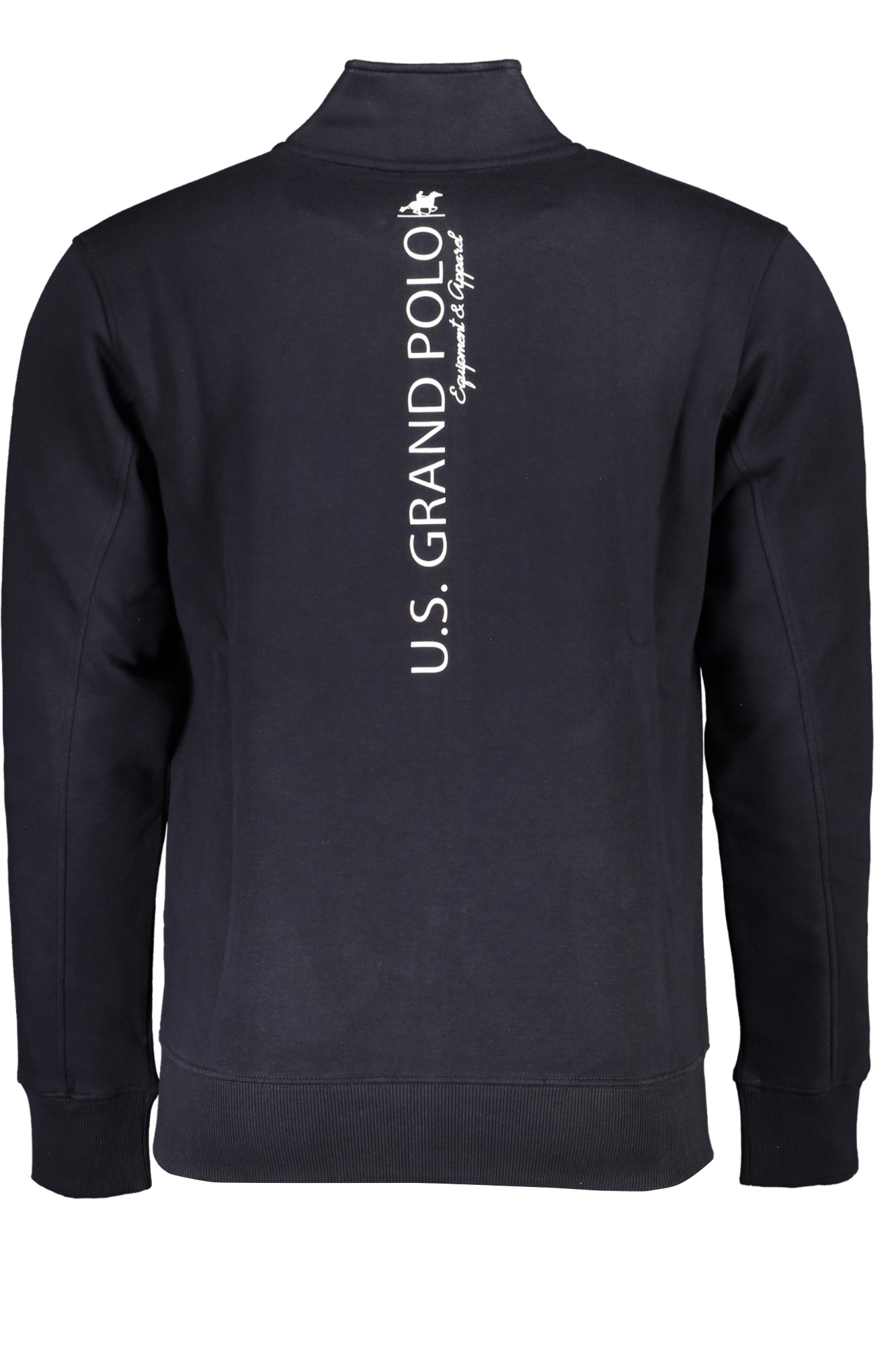 U.S. GRAND FELPA CON ZIP UOMO - Blu - immagine 2