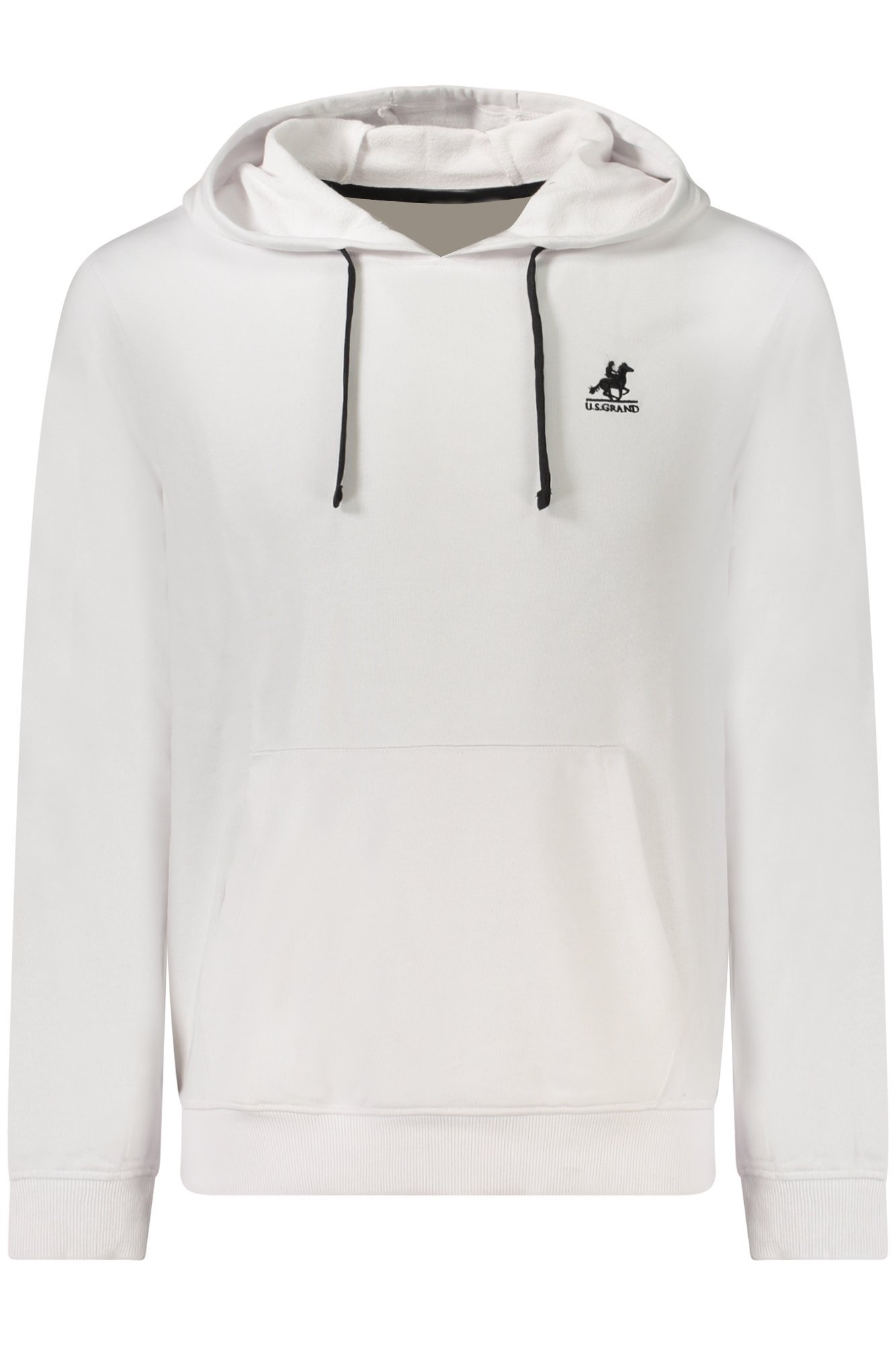U.S. GRAND FELPA SENZA ZIP UOMO - Bianco