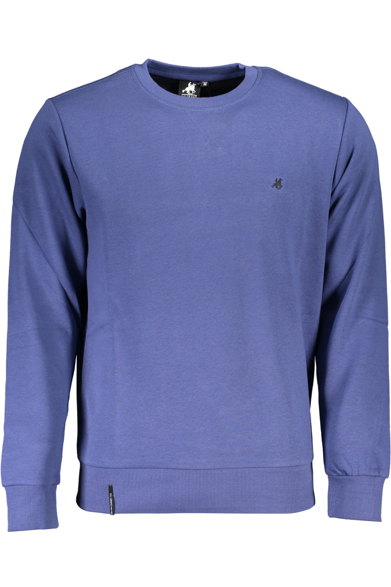 U.S. GRAND FELPA SENZA ZIP UOMO - Blu