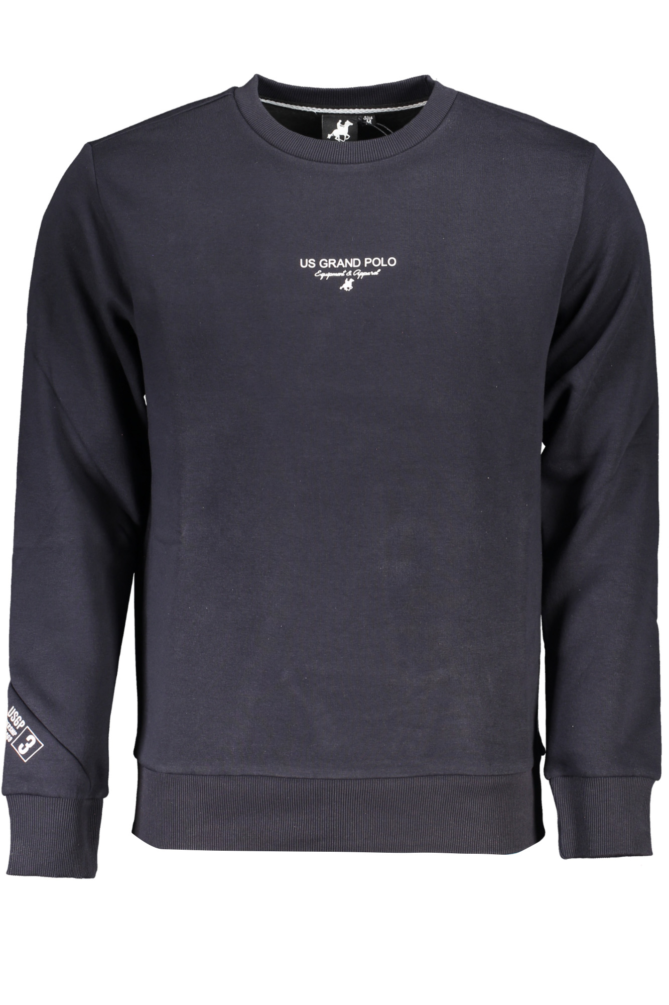 U.S. GRAND FELPA SENZA ZIP UOMO - Blu
