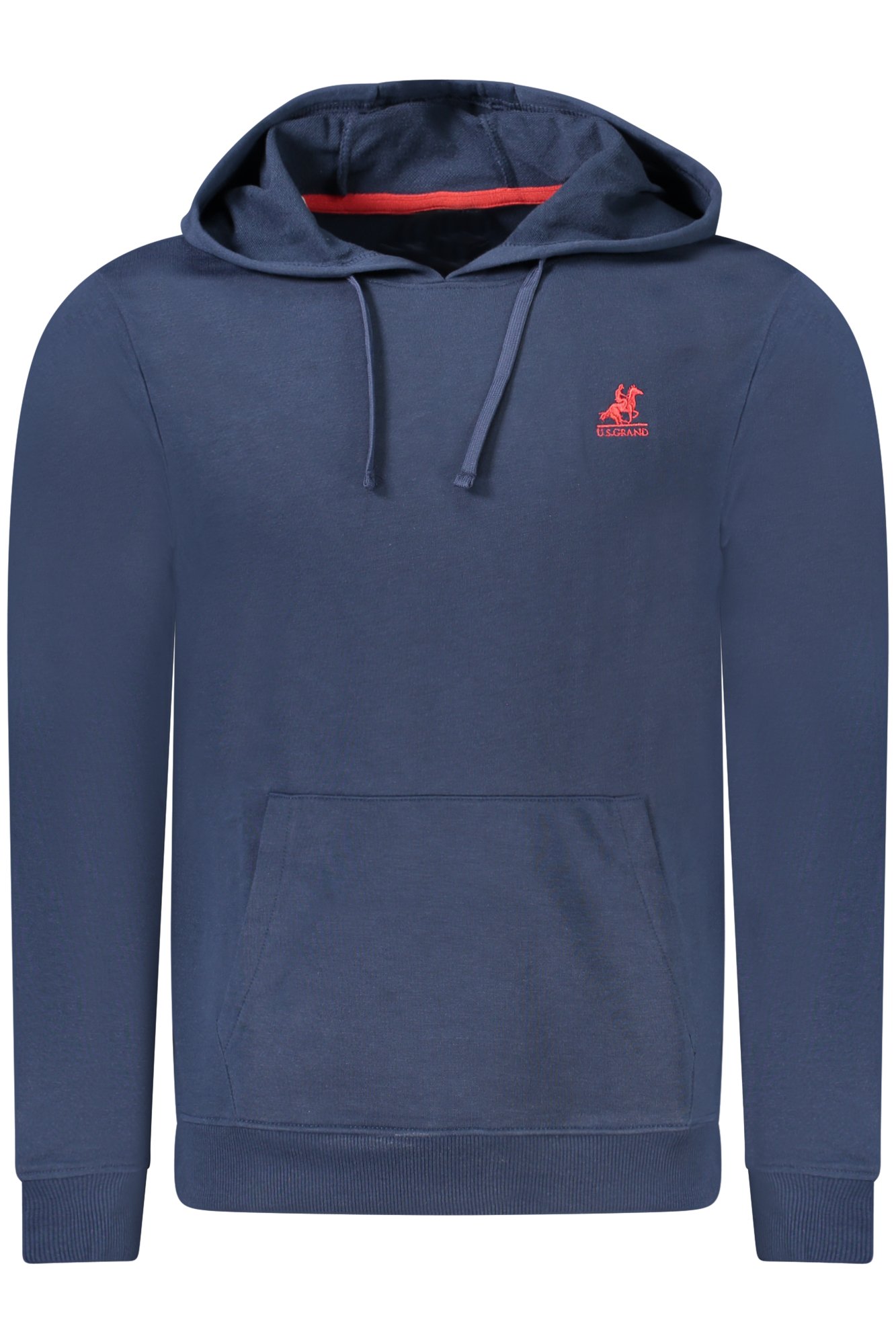U.S. GRAND FELPA SENZA ZIP UOMO - Blu