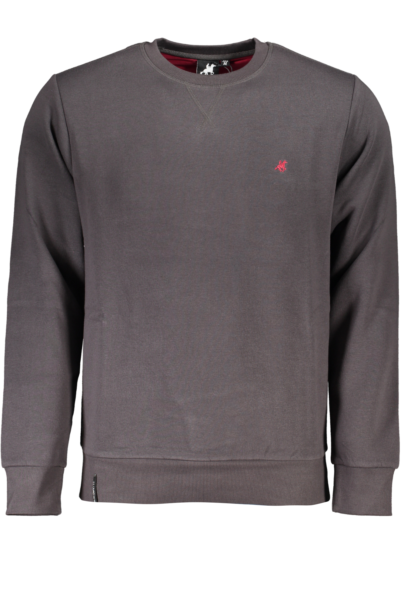 U.S. GRAND FELPA SENZA ZIP UOMO - Grigio