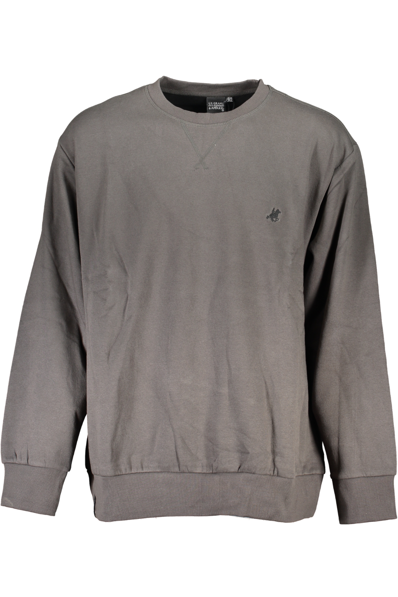 U.S. GRAND FELPA SENZA ZIP UOMO - Grigio