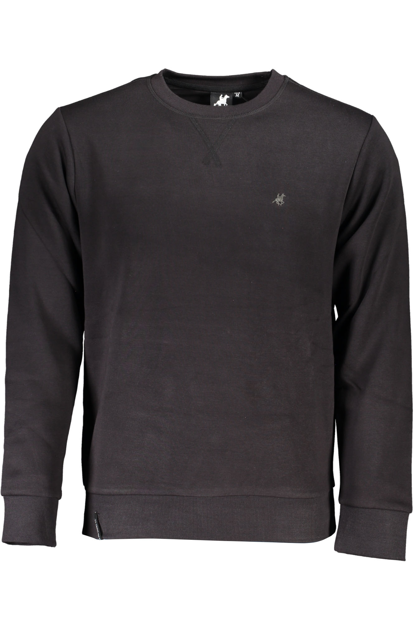U.S. GRAND FELPA SENZA ZIP UOMO - Nero