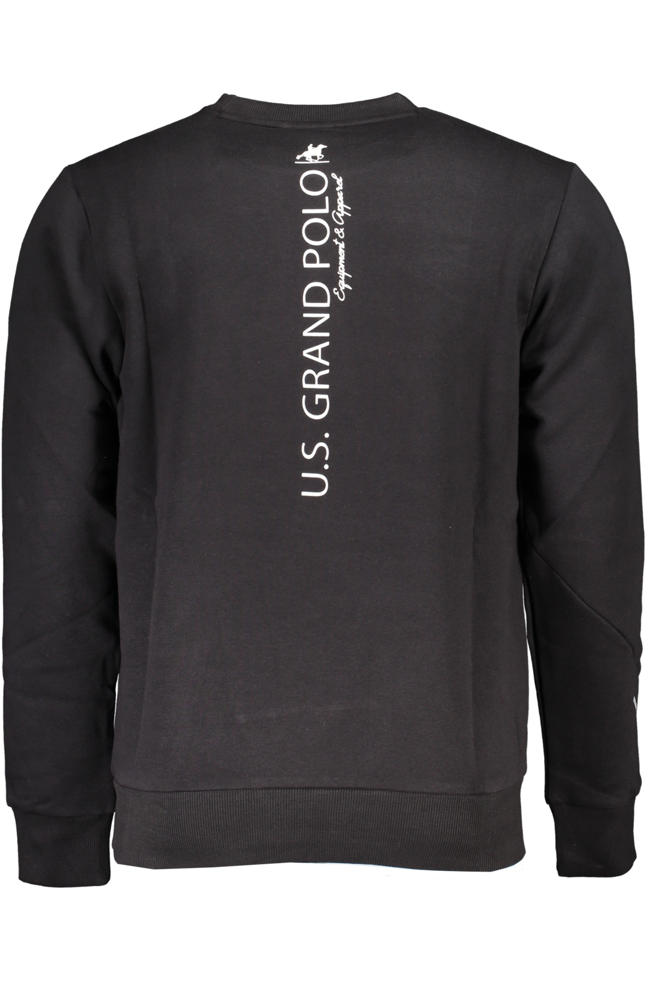 U.S. GRAND FELPA SENZA ZIP UOMO - Nero - immagine 2