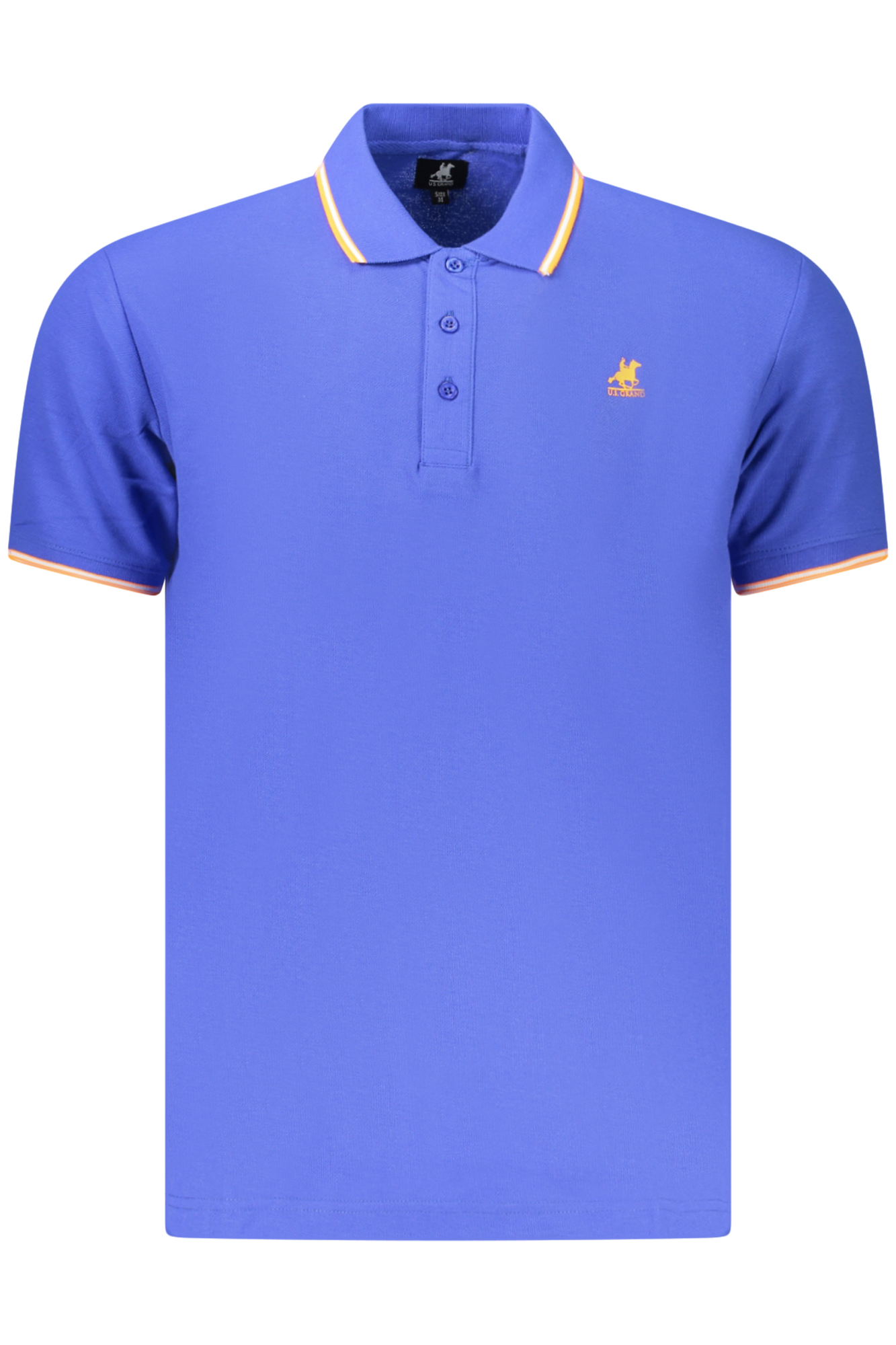 U.S. GRAND POLO MANICHE CORTE UOMO - Blu