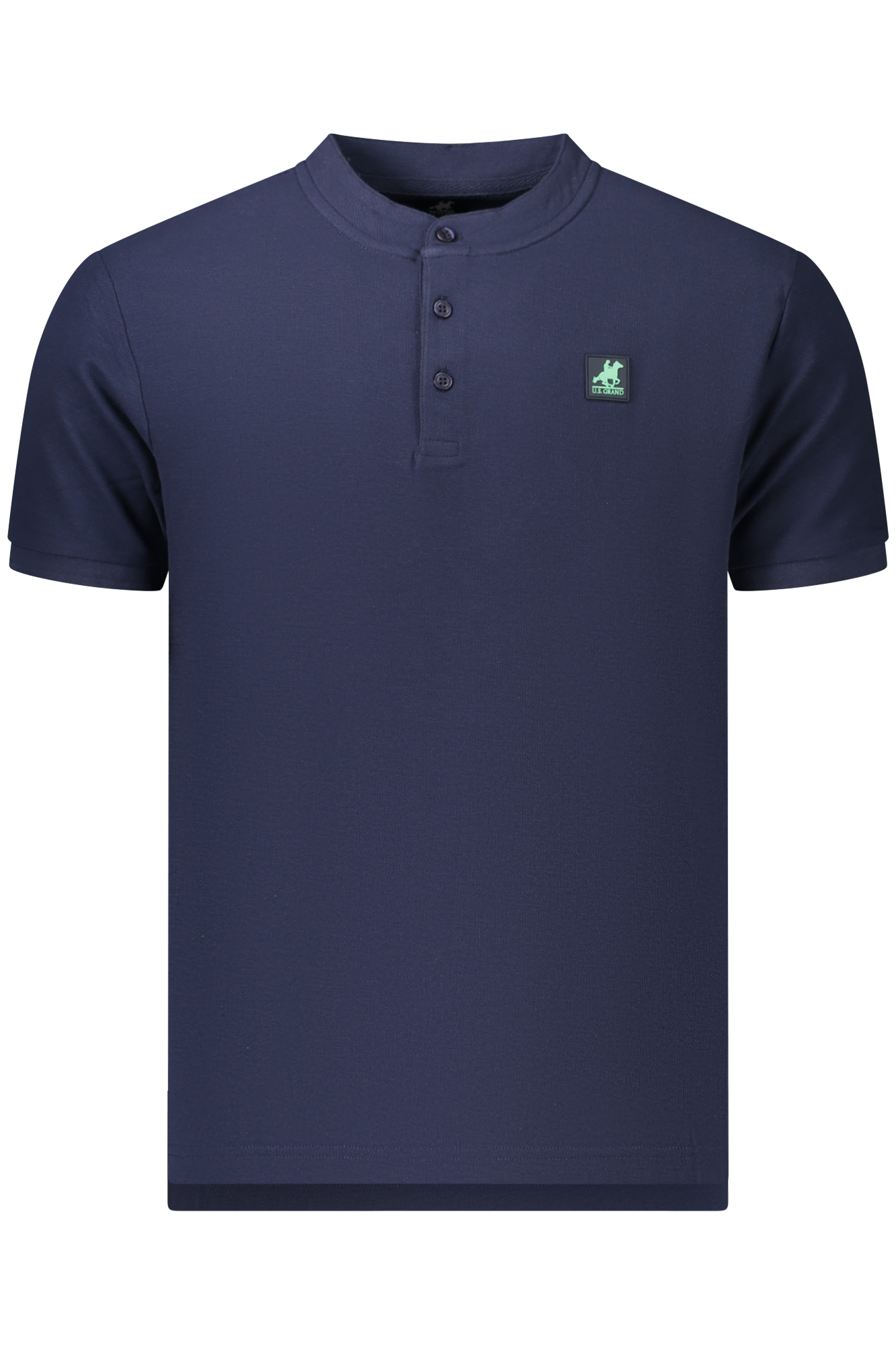 U.S. GRAND POLO MANICHE CORTE UOMO - Blu