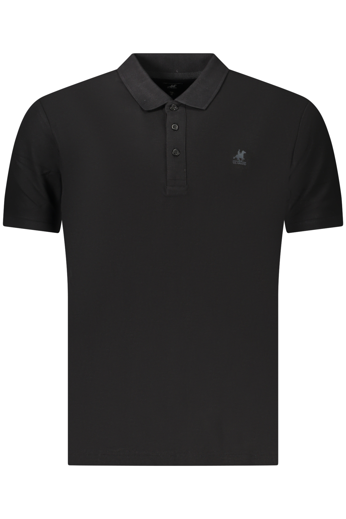 U.S. GRAND POLO MANICHE CORTE UOMO - Nero