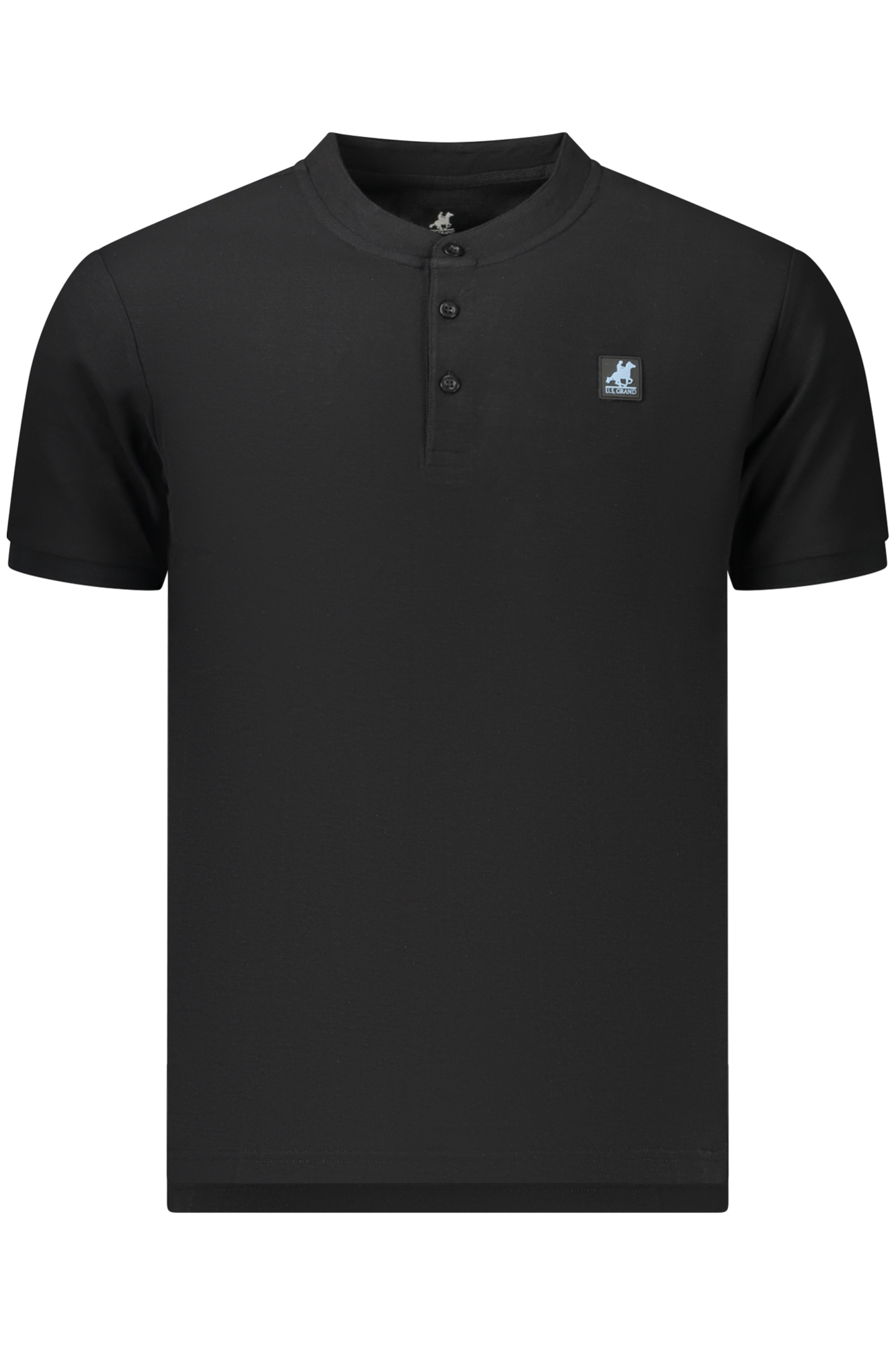 U.S. GRAND POLO MANICHE CORTE UOMO - Nero