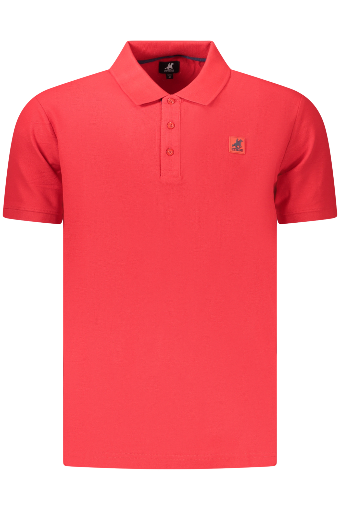U.S. GRAND POLO MANICHE CORTE UOMO - Rosso