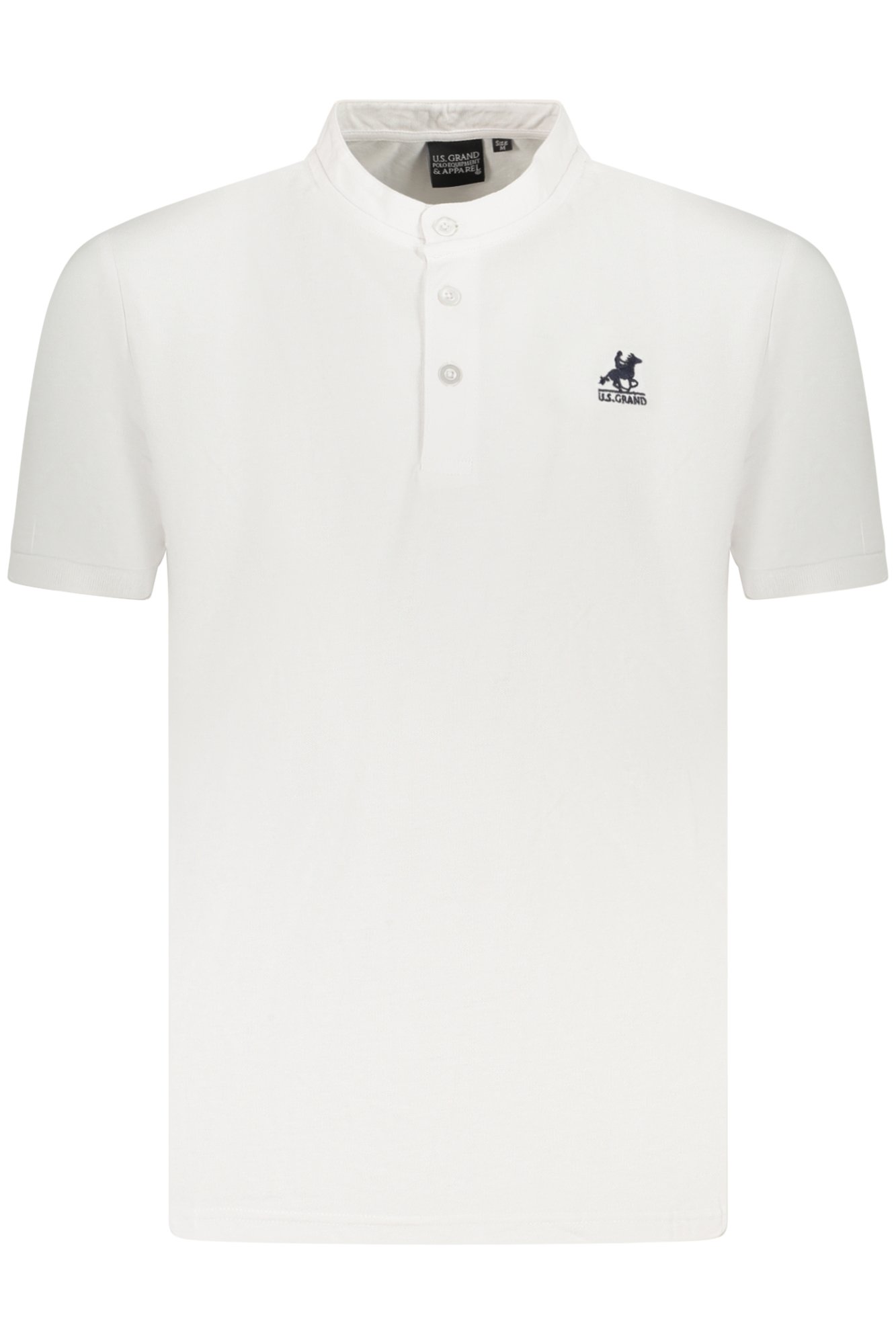 U.S. GRAND POLO MANICHE CORTE UOMO - Bianco